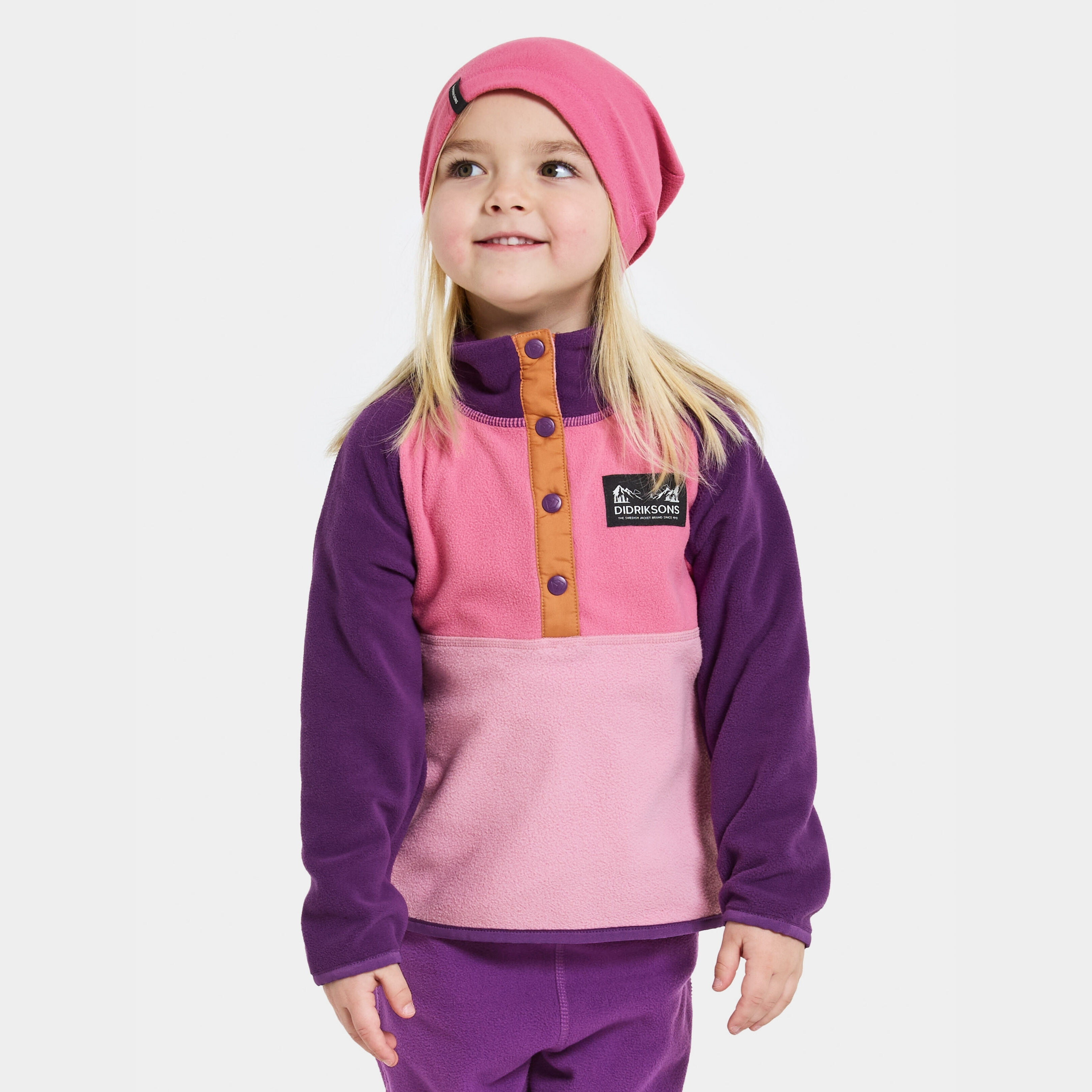 Monte Kids' Half Button , Didriksons