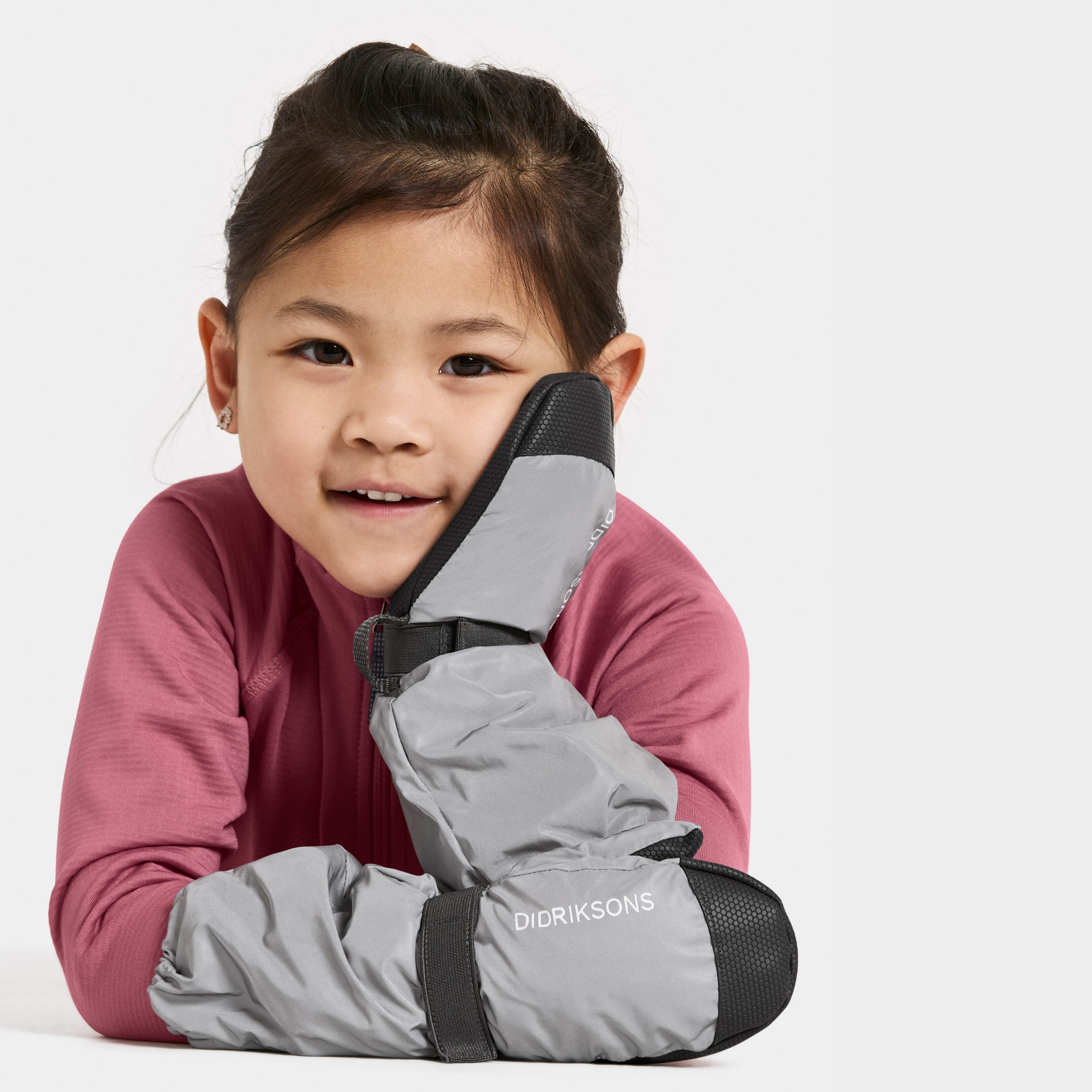 Biggles Reflective Kids' Mittens , Didriksons