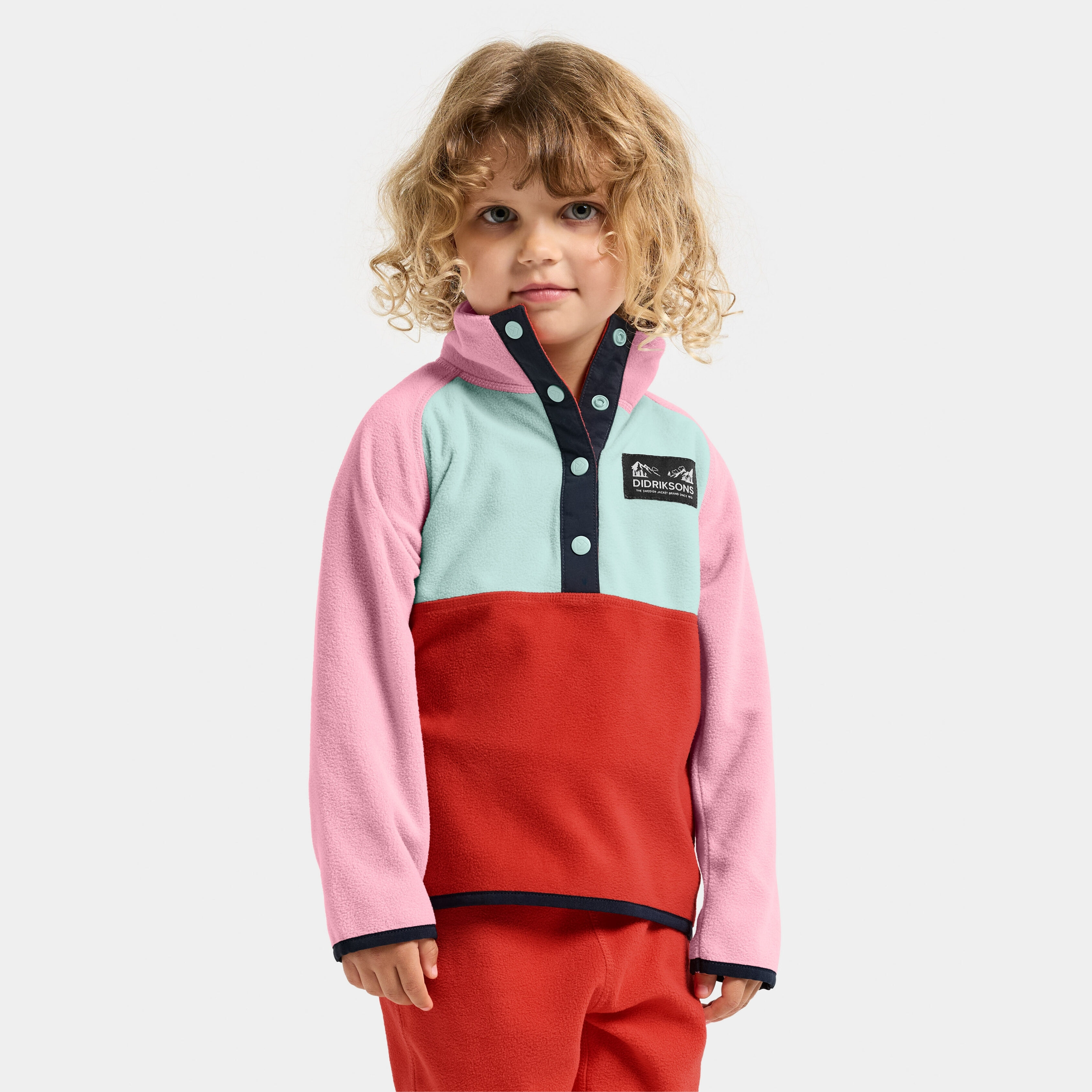 Monte Kids' Half Button - Didriksons