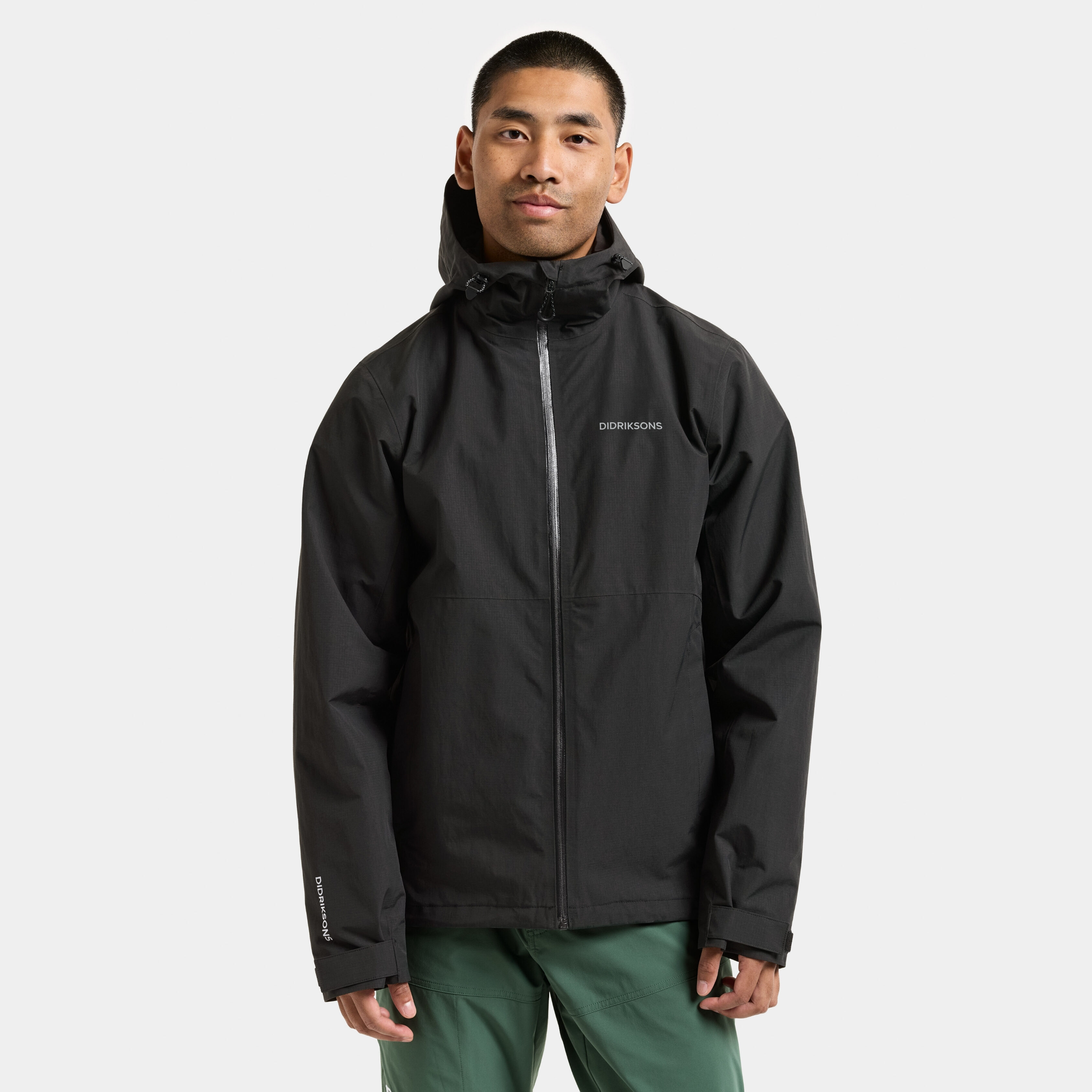 TRIEN Unisex jacket - Black - Men's 3-in-1 jacket - Black - Size: M - Didriksons