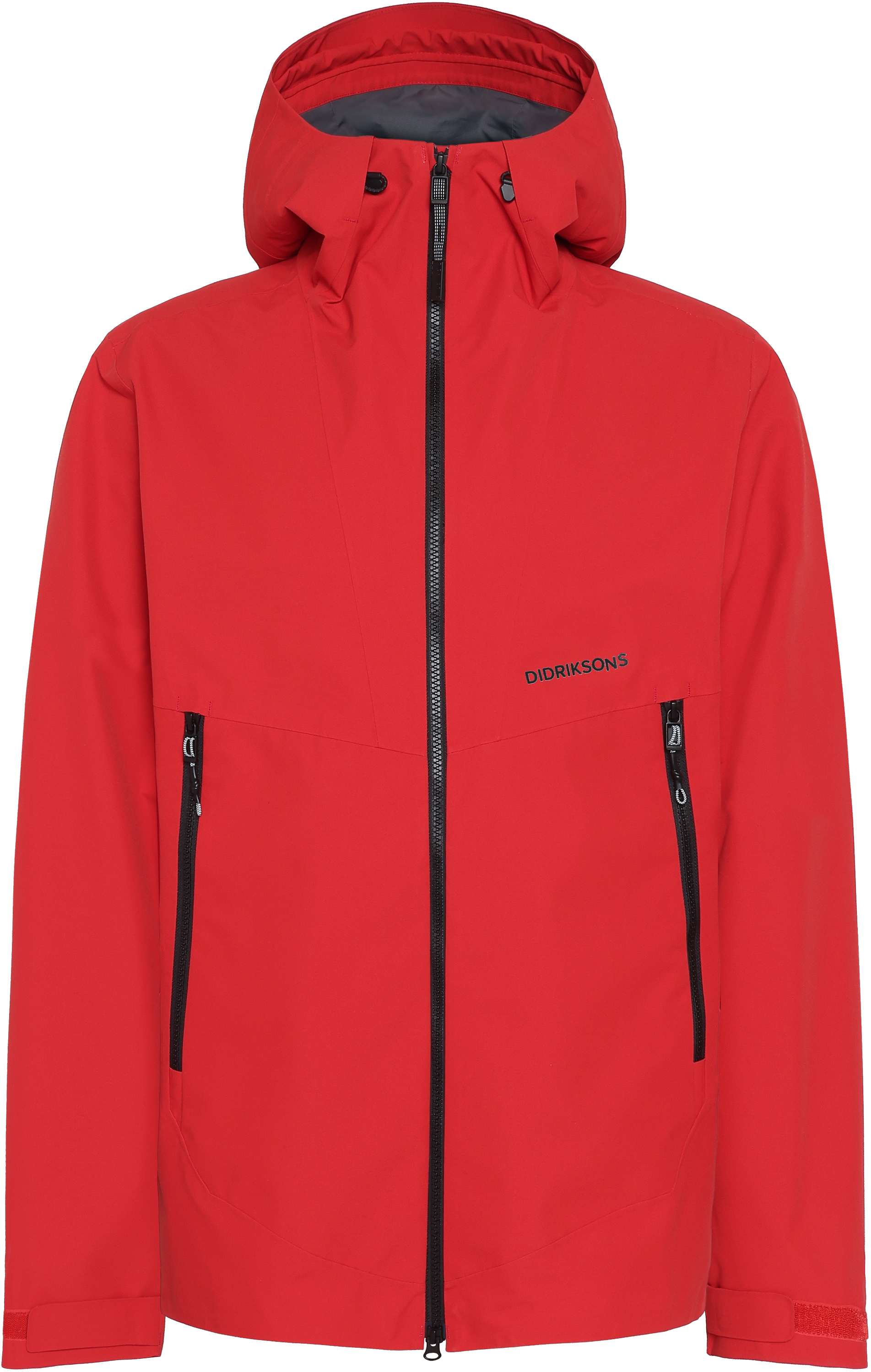 Basil Jacket - Pomme Red - Herr - Regnjacka - Röd - Storlek: L - Didriksons