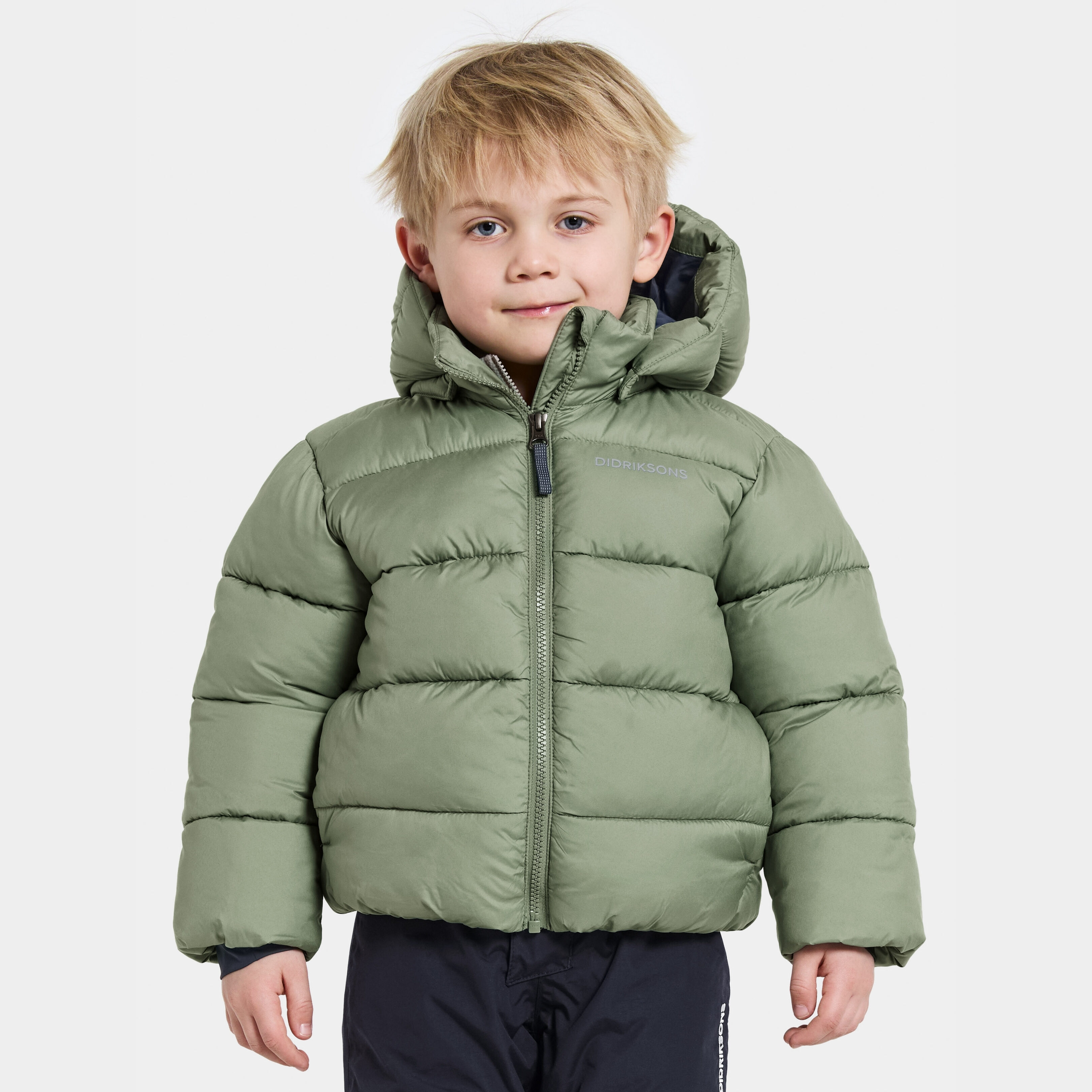 Roxen Kids' Jacket - Light Moss - Kids' Winter jacket - Green - Size: 140 - Didriksons