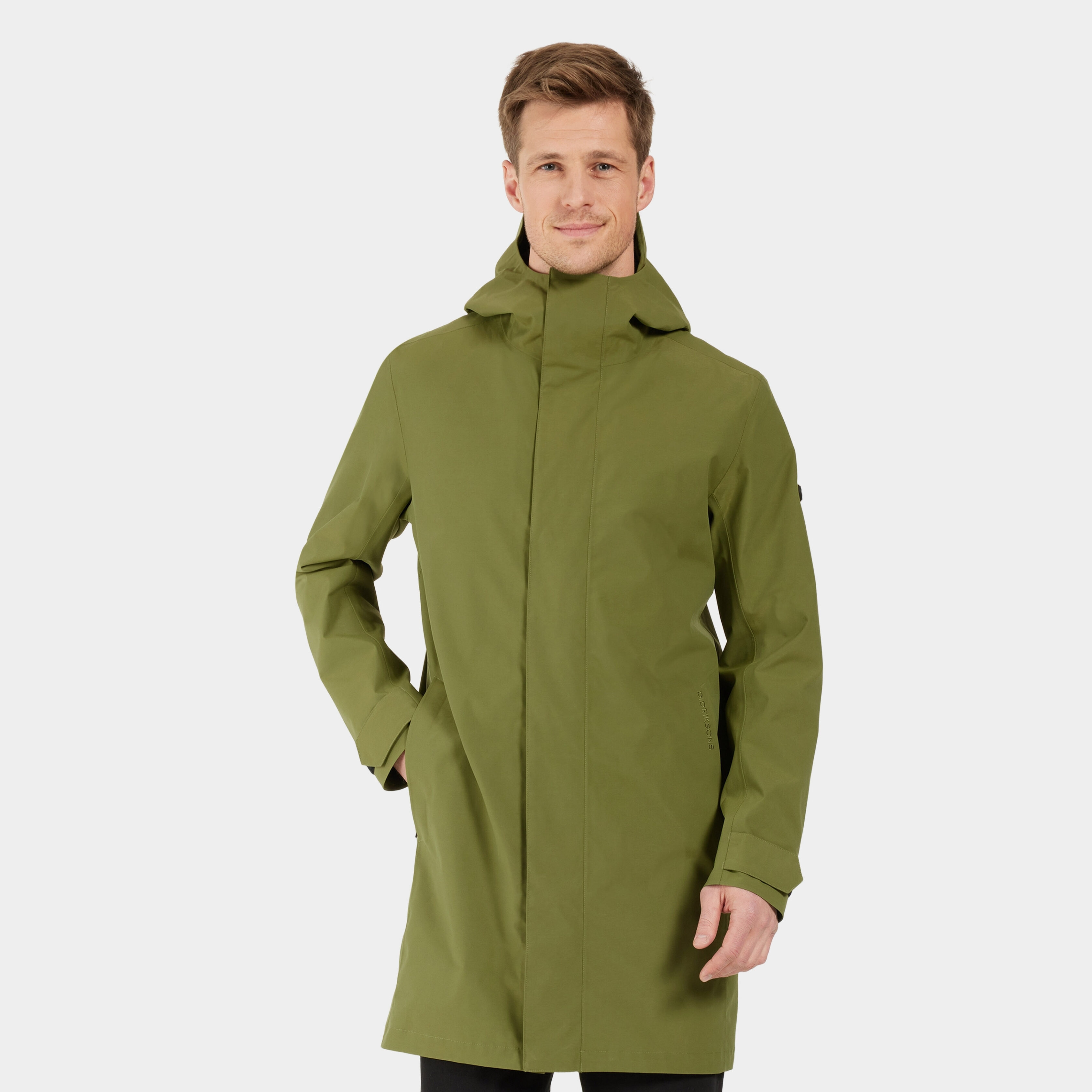 George Parka - Duffle Green - Herr - Vårjacka - Grön - Storlek: XXL - Didriksons