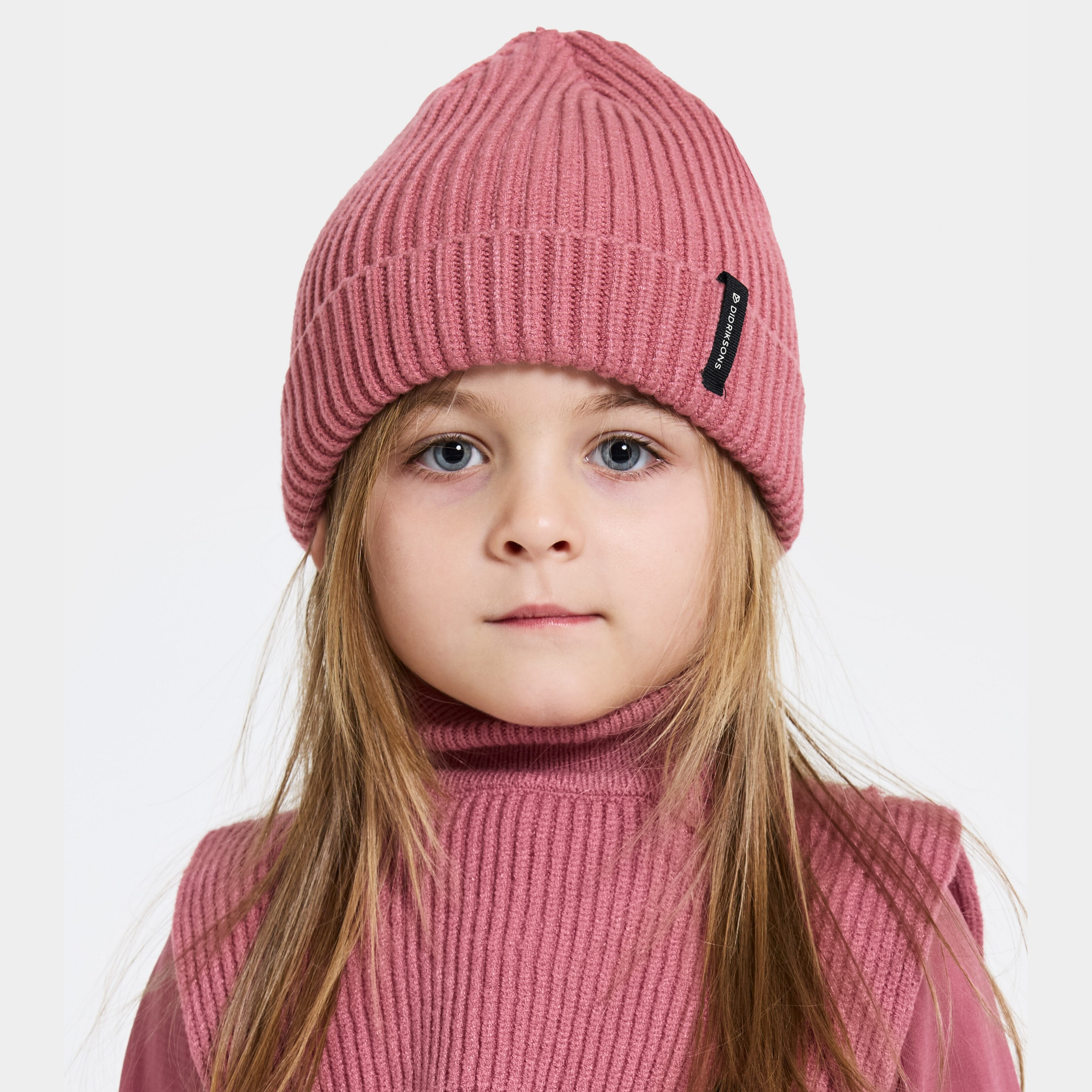 Bus Kids' Beanie - Heather Pink - Barn - Mössa - Rosa - Storlek: 45816 - Didriksons