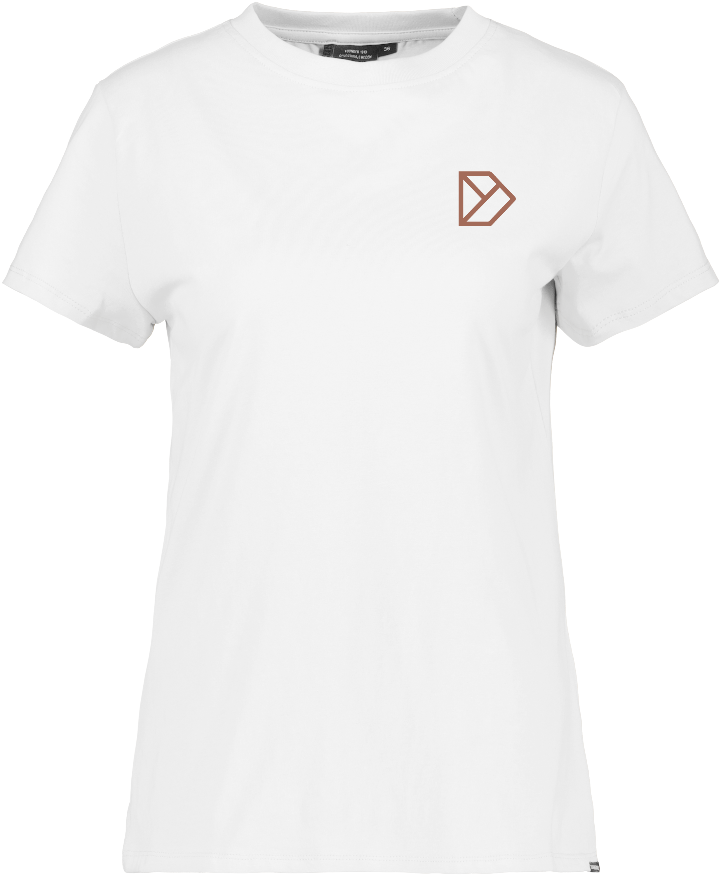 Ingarö T-Shirt Claws - Snow white - Women's T-shirt - White - Size: 38 - Didriksons