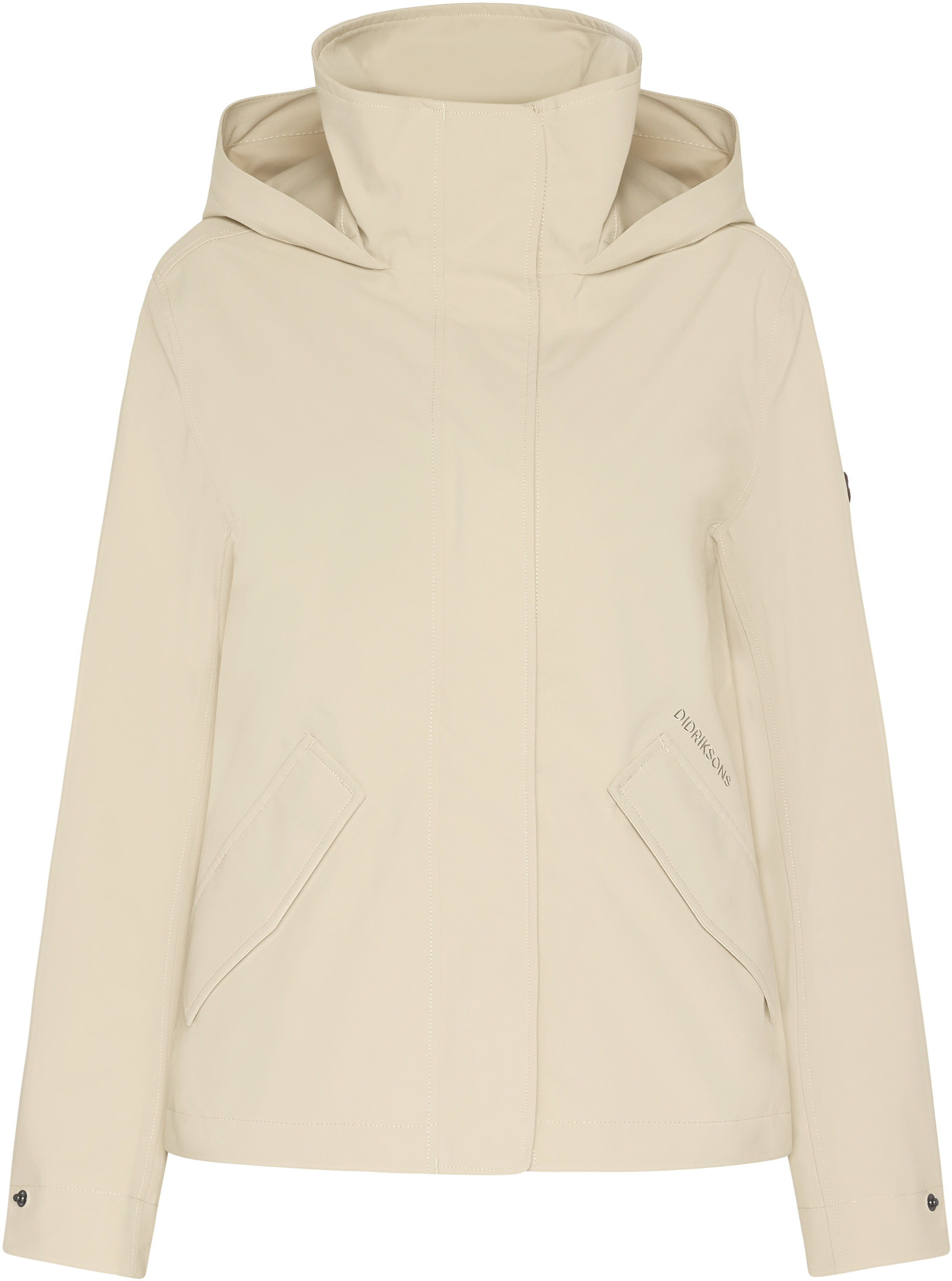 Mabel Jacket - Clay Beige - Women's Spring Jacket - Beige - Size: 36 - Didriksons