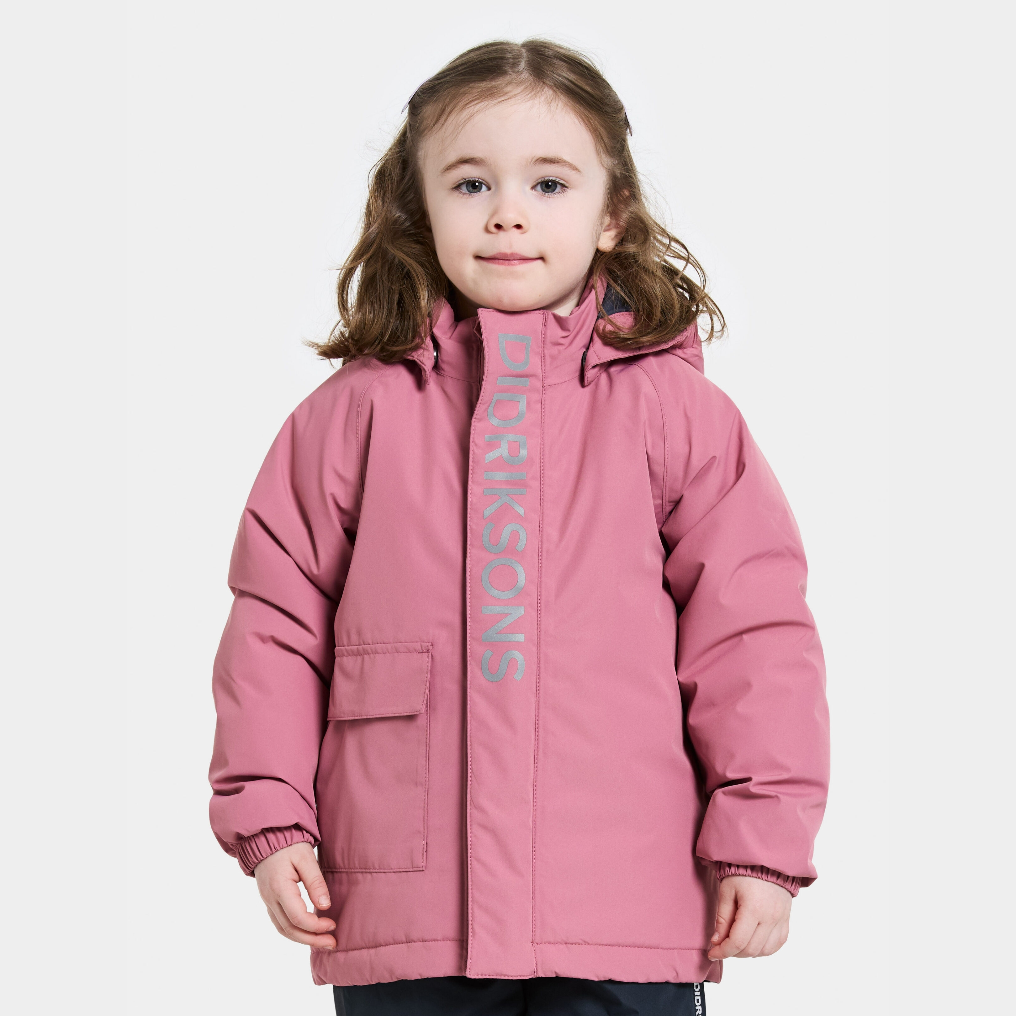 Talvi Kids' Jacket - Heather Pink - Kids' Autumn jacket - Pink - Size: 140 - Didriksons