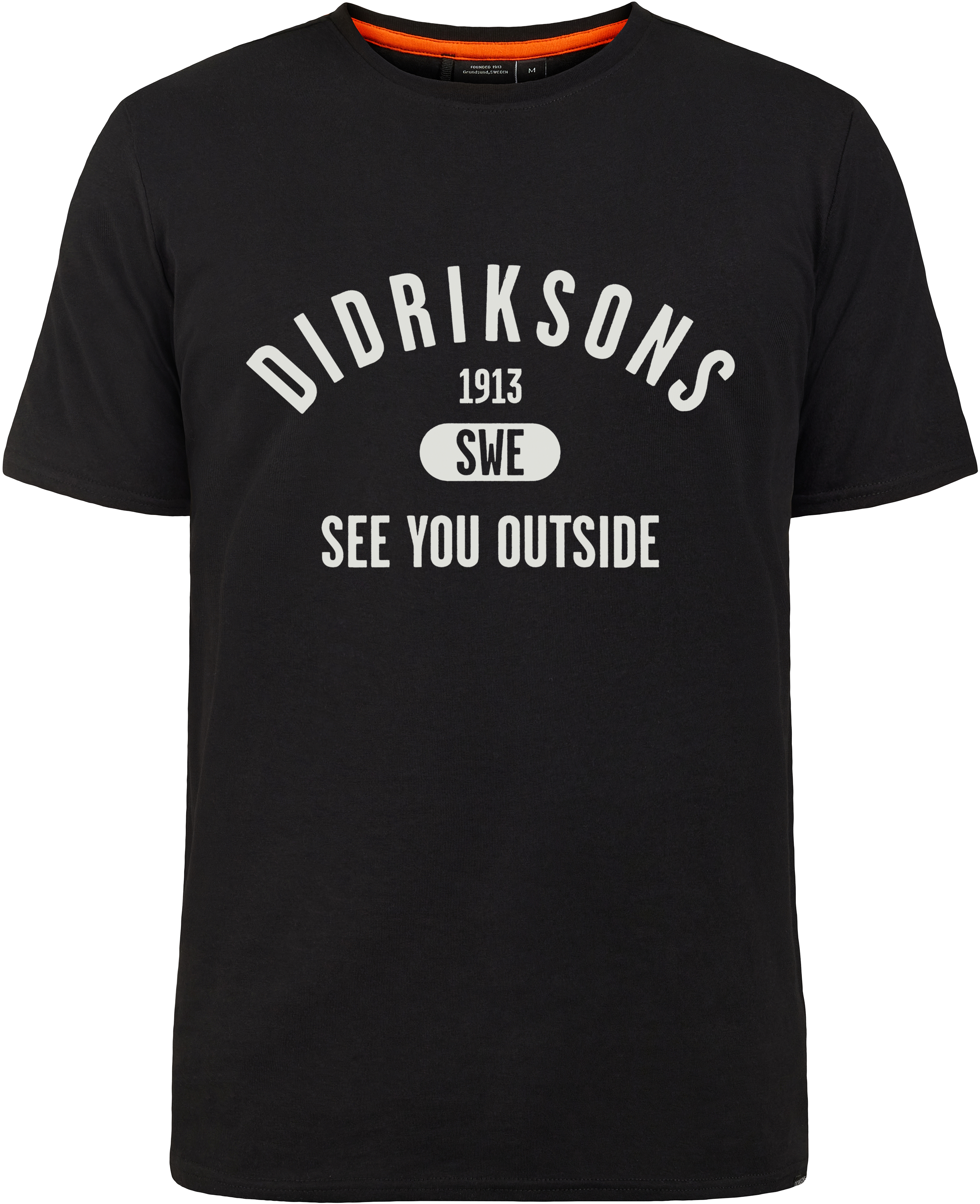 Harald T-shirt Collegiate - Black - Herr - T-shirt - Svart - Storlek: XXXL - Didriksons