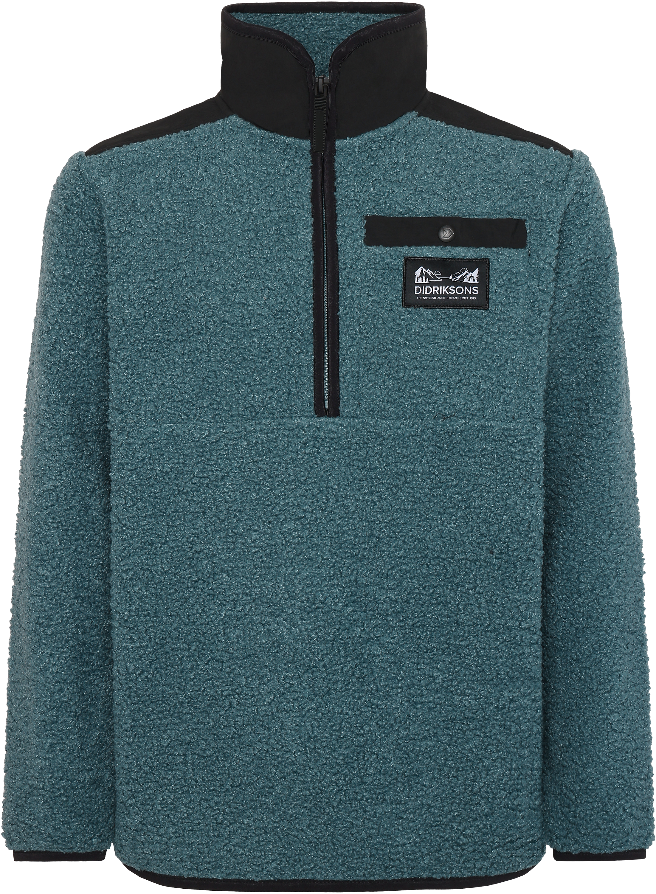 Exa Kids' Half Zip - Star blue - Kids' Pile Fleece - Blue - Size: 170 - Didriksons