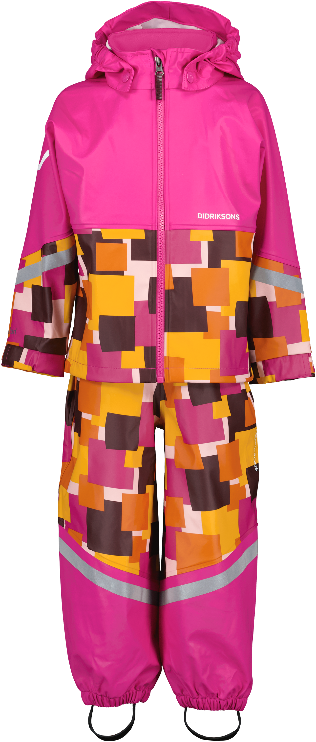 Waterman Printed Kids' Set - Kids' Unlined Rain Set - Durable & Waterproof - Didriksons