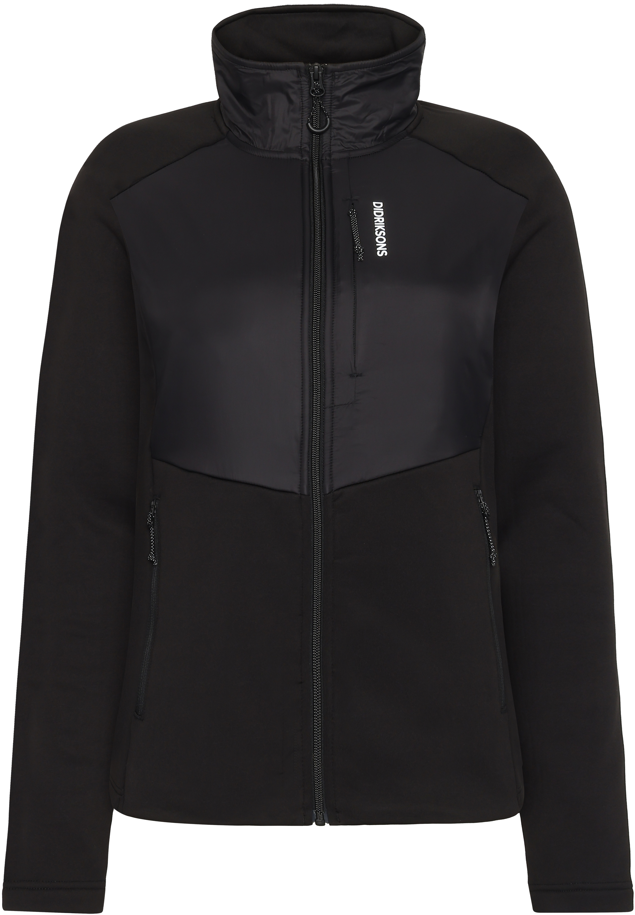 Mija Fullzip - Black - Dam - Fleecejacka - Svart - Storlek: 34 - Didriksons
