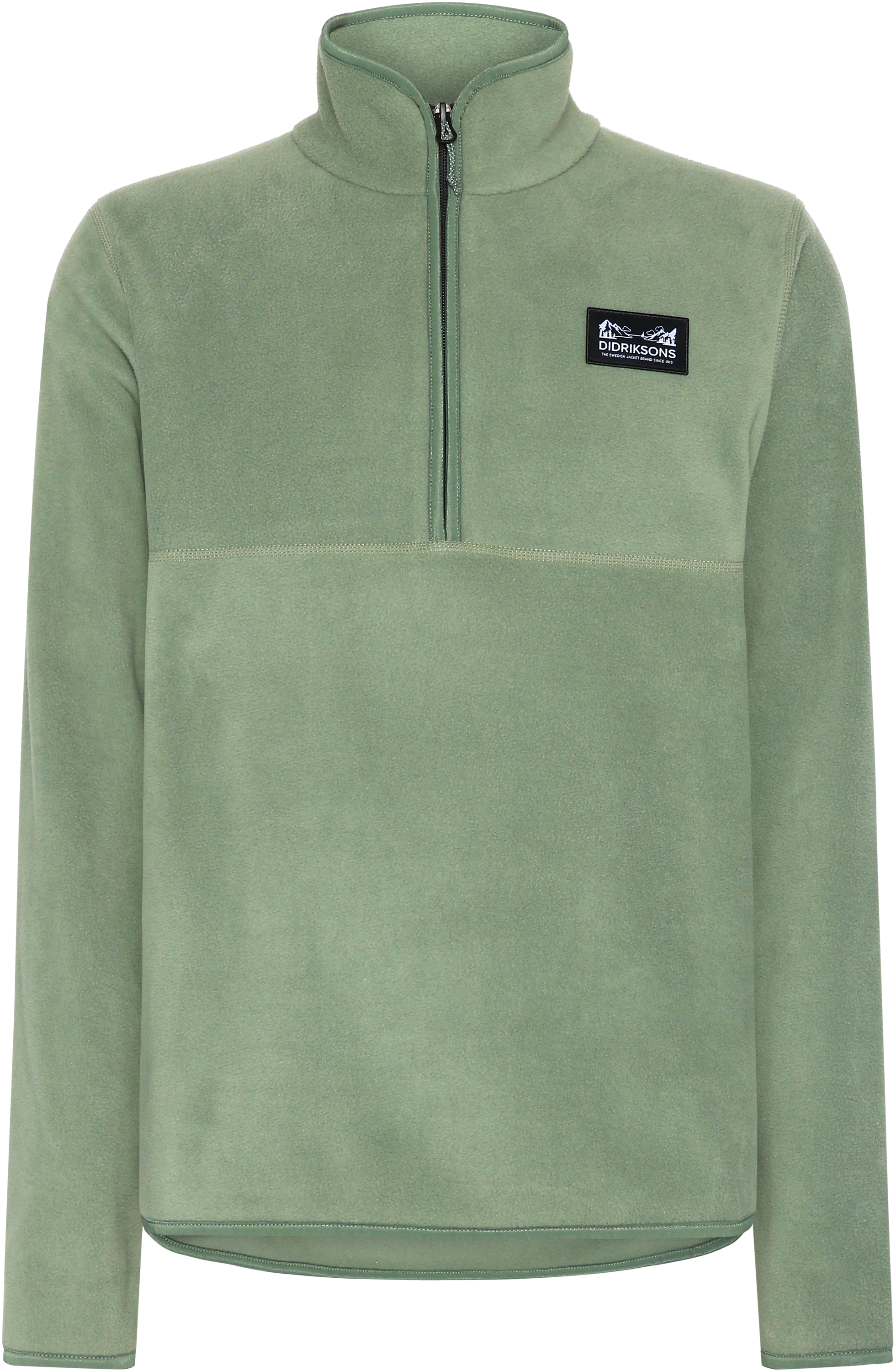 Vito Halfzip - Light Moss - Herr - Fleece - Grön - Storlek: S - Didriksons