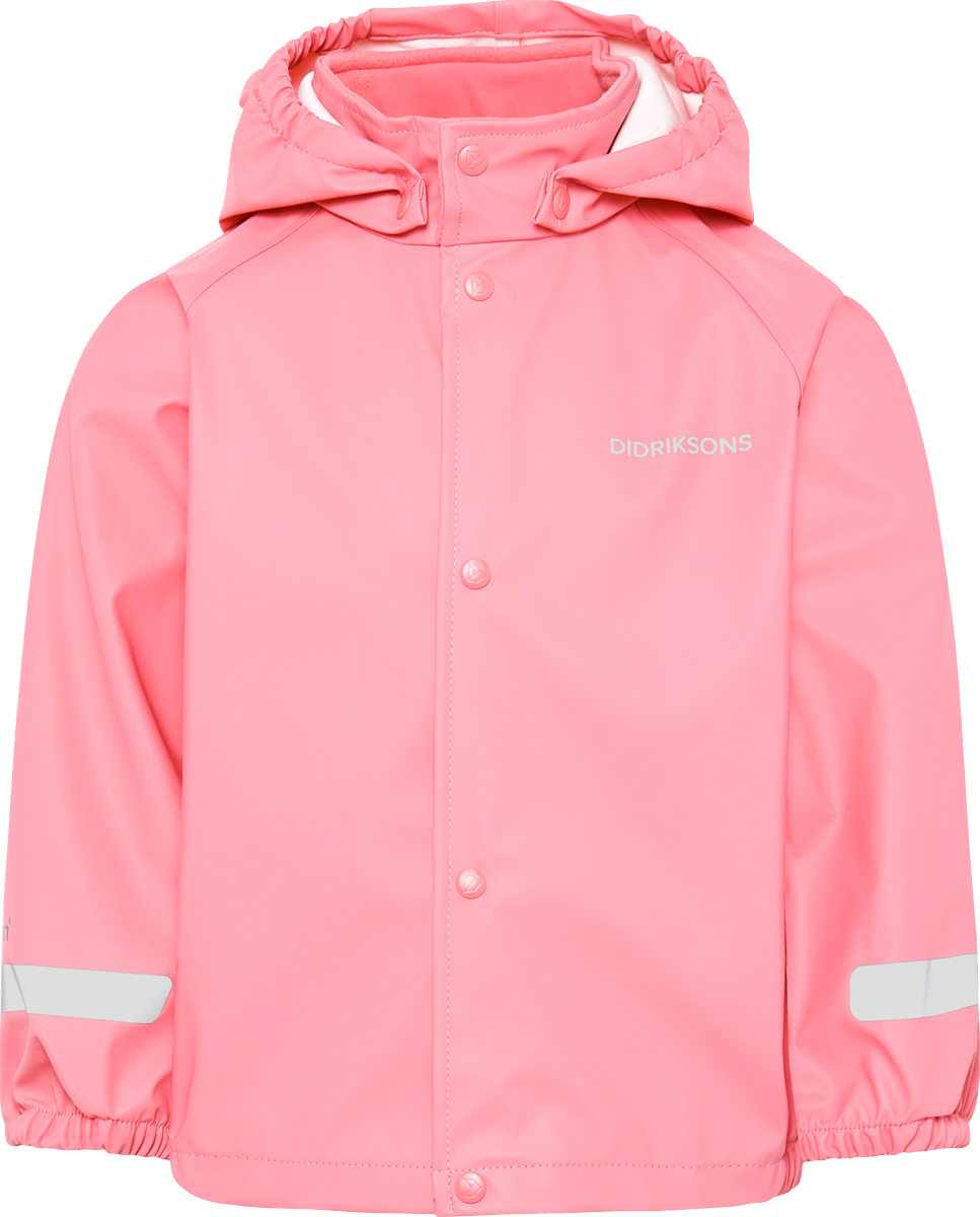 Slaskeman Kids ́ Jacket - Dusty Azalea - Kids' Waterproof Jacket - Pink - Size: 140 - Didriksons
