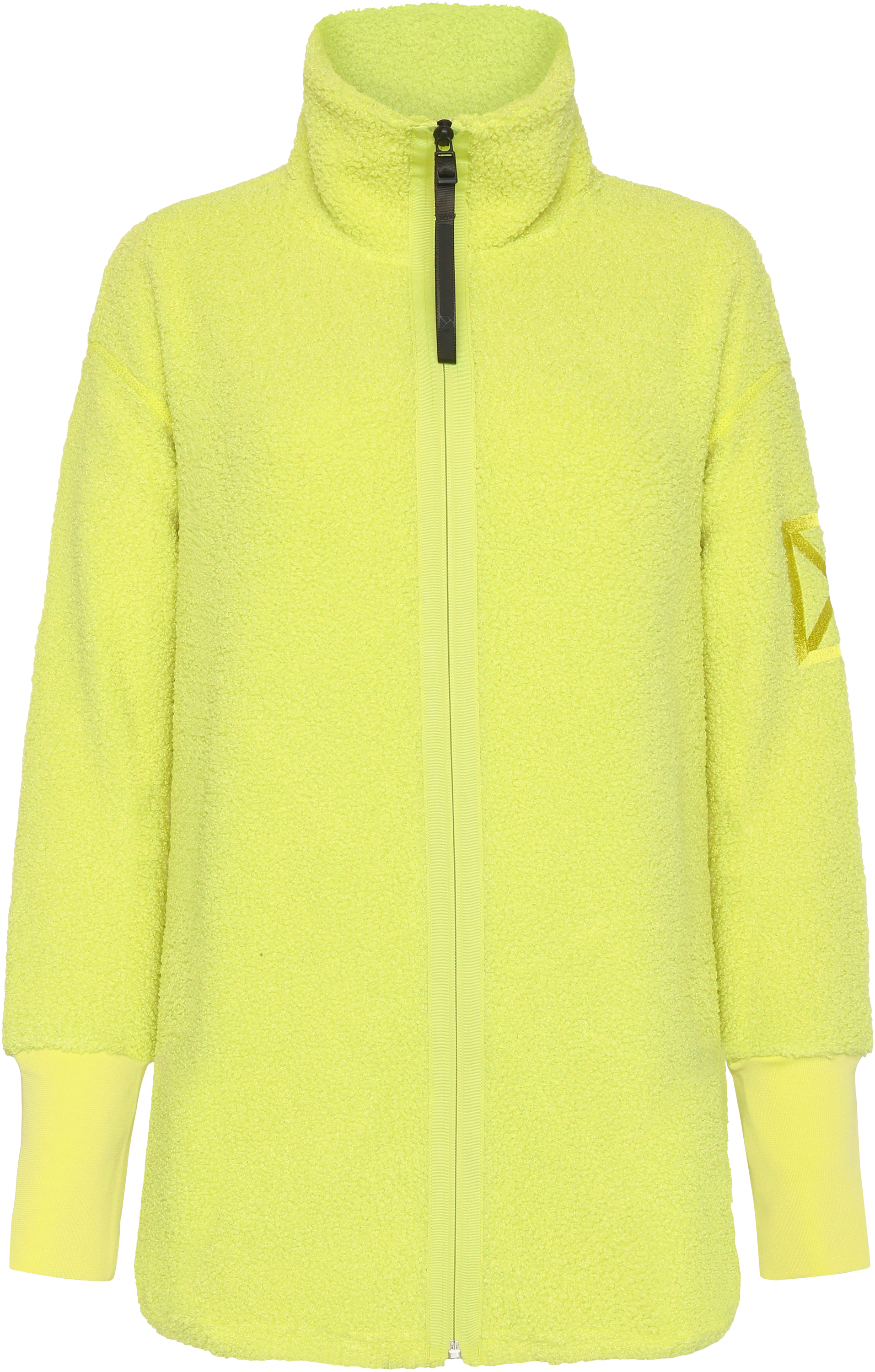 Sally Full-Zip - Light Avocado - Dame - Lang Pile Fleece - Grønn - Størrelse: 48 - Didriksons