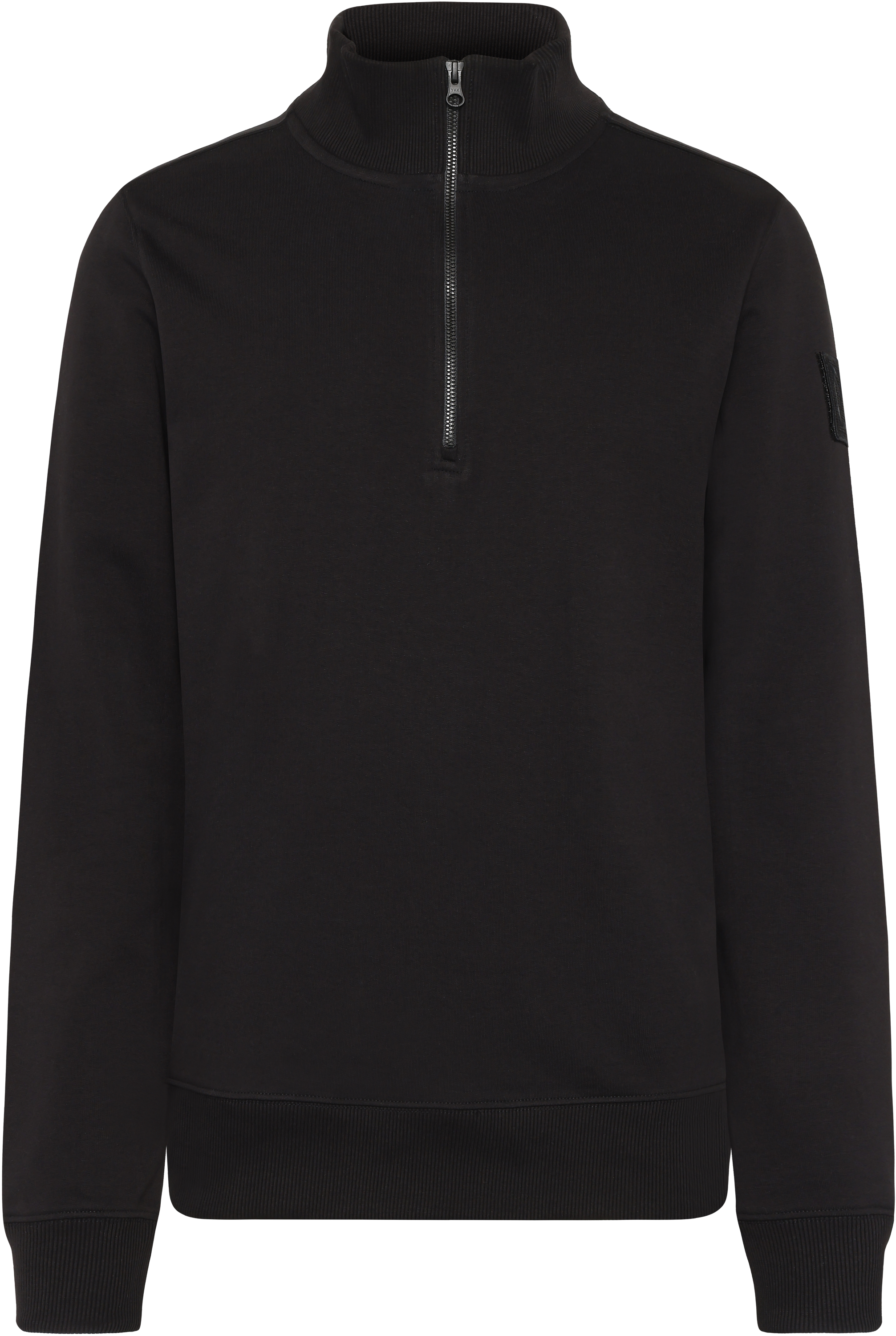 Ryan Halfzip - Black - Herre - Sweatshirt - Svart - Størrelse: S - Didriksons