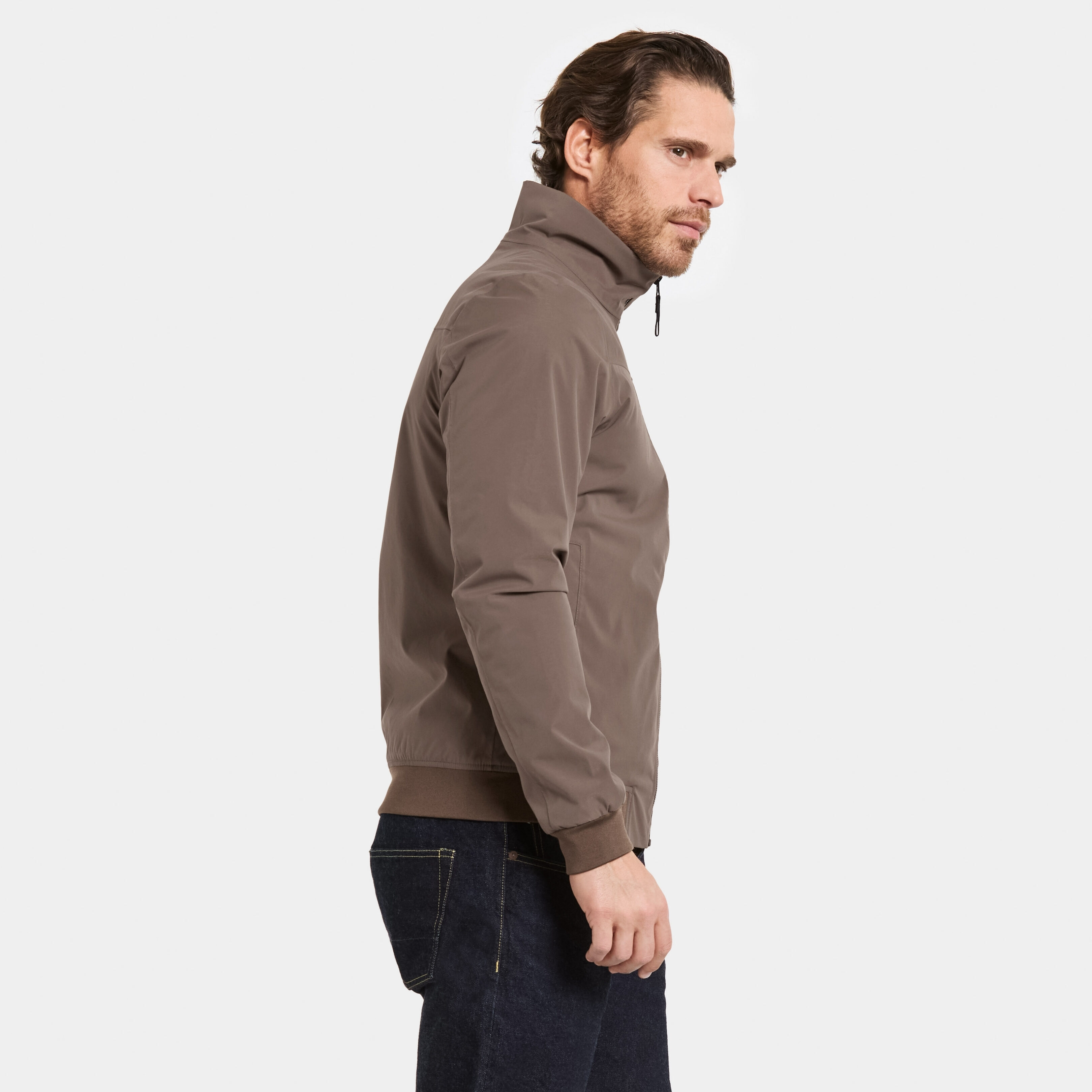 Alvin Jacket - Mocha Brown - Men's Lightweight Padded Jacket - Brown - Size: XXXL - Didriksons