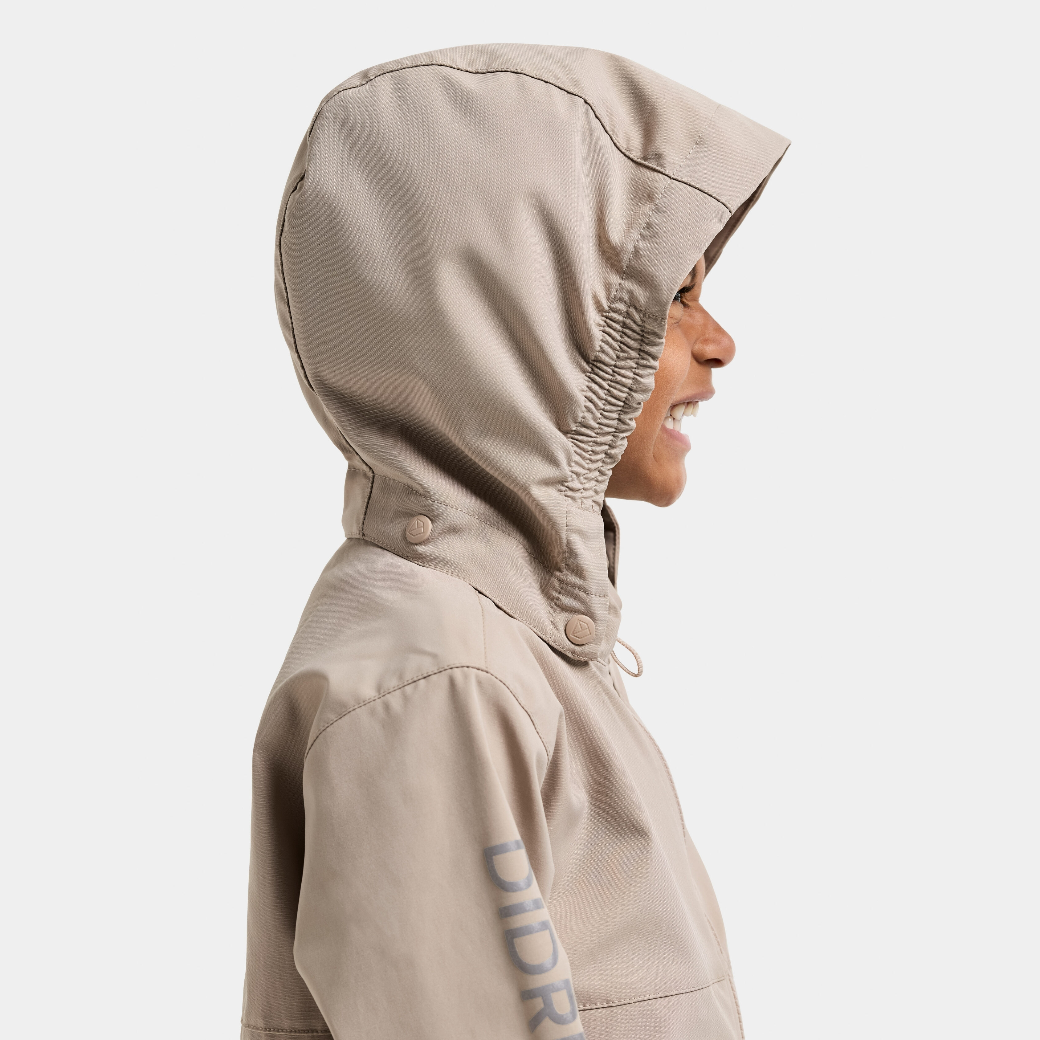 Hallon Kids' jacket - Beach beige - Kids' Spring Jacket - Beige - Size: 120 - Didriksons