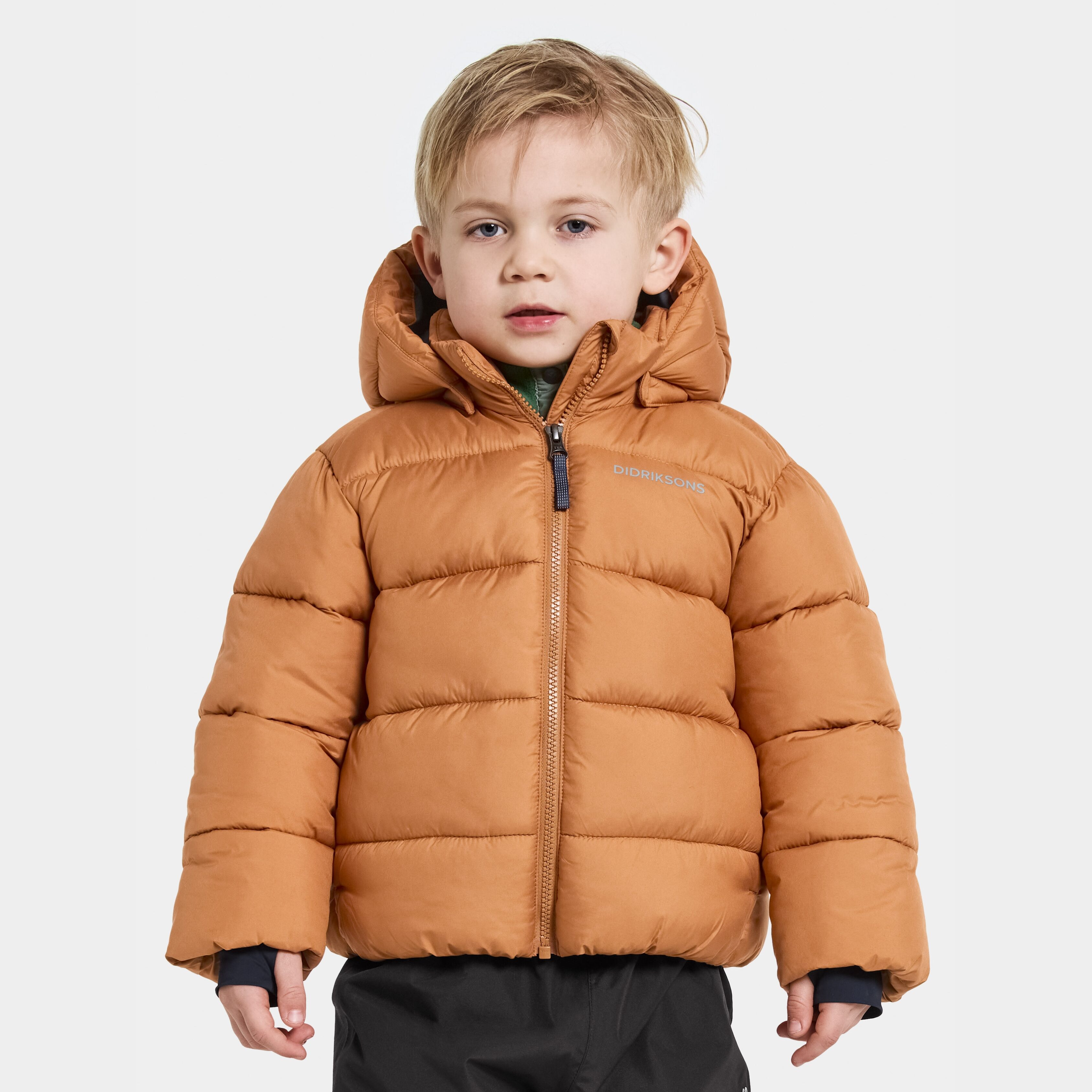 Roxen Kids' Jacket - Almond Tree - Kids' Winter jacket - Brown - Size: 80 - Didriksons