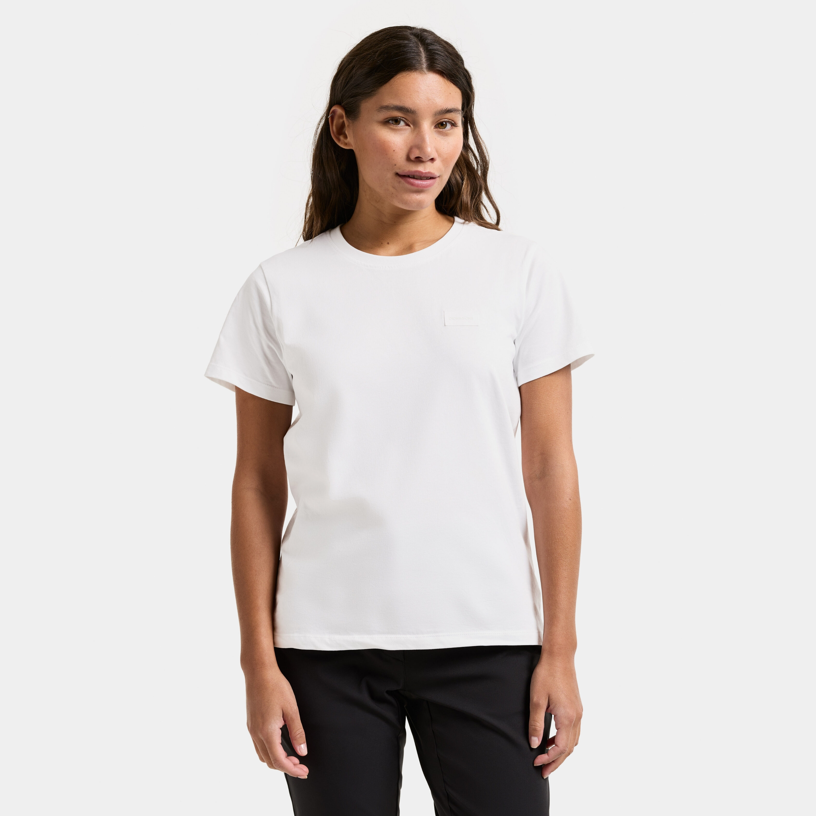 Holly T-shirt - Snow white - Damen - T-shirt - Weiß - Größe: 40 - Didriksons