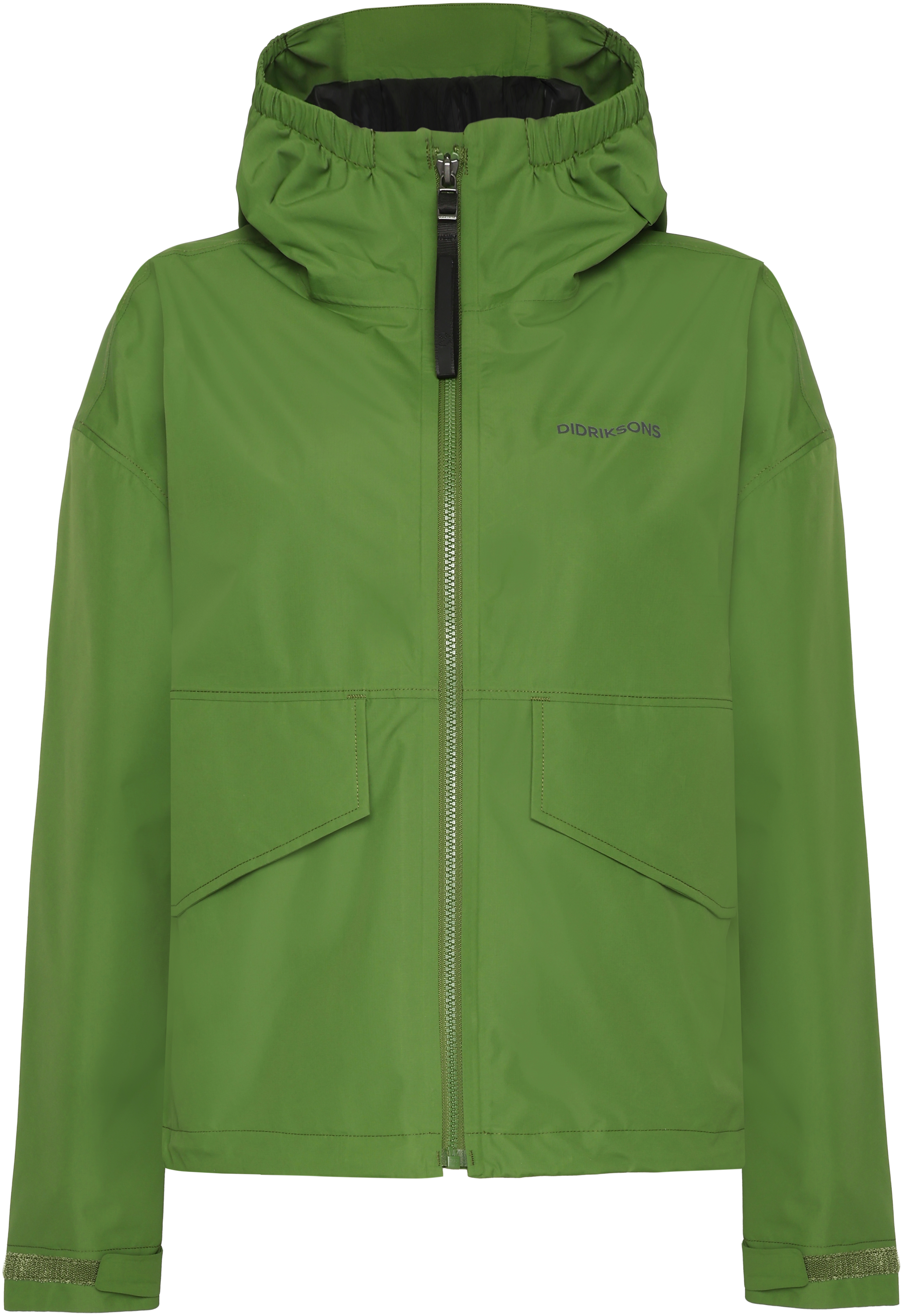 Milena Jacket - Velvet Green - Dam - Vårjacka - Grön - Storlek: 38 - Didriksons