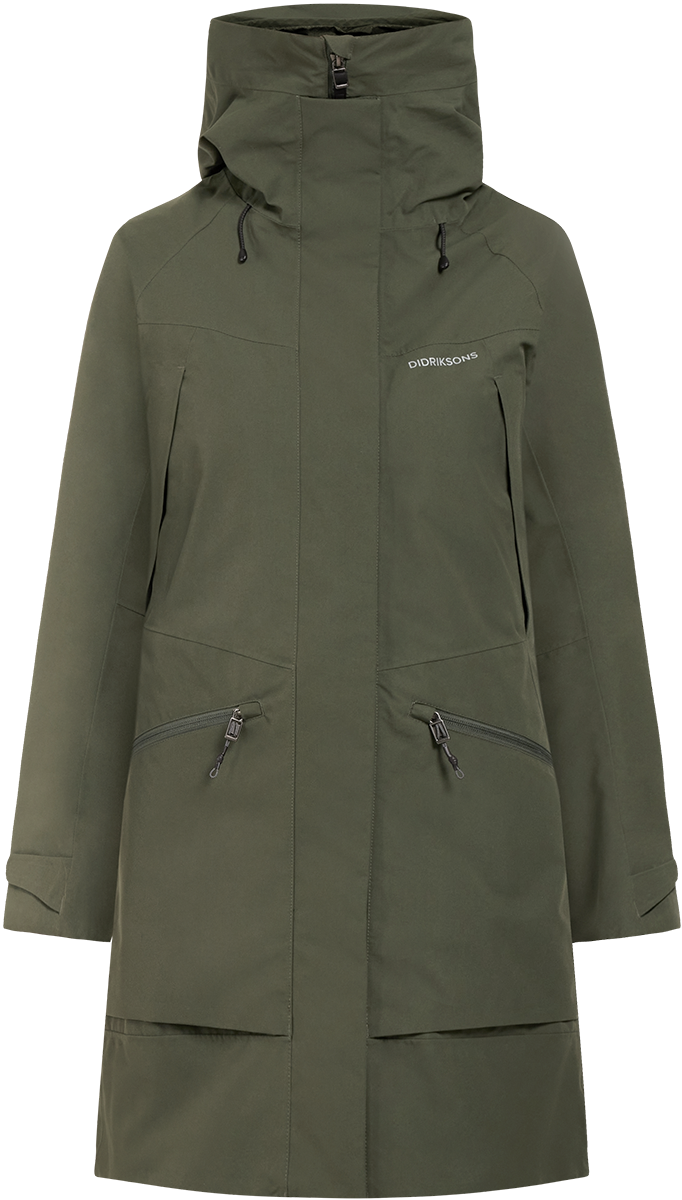 Ilma Parka - Parka Naiset - Tuulen- ja vedenpitävä takki - Didriksons