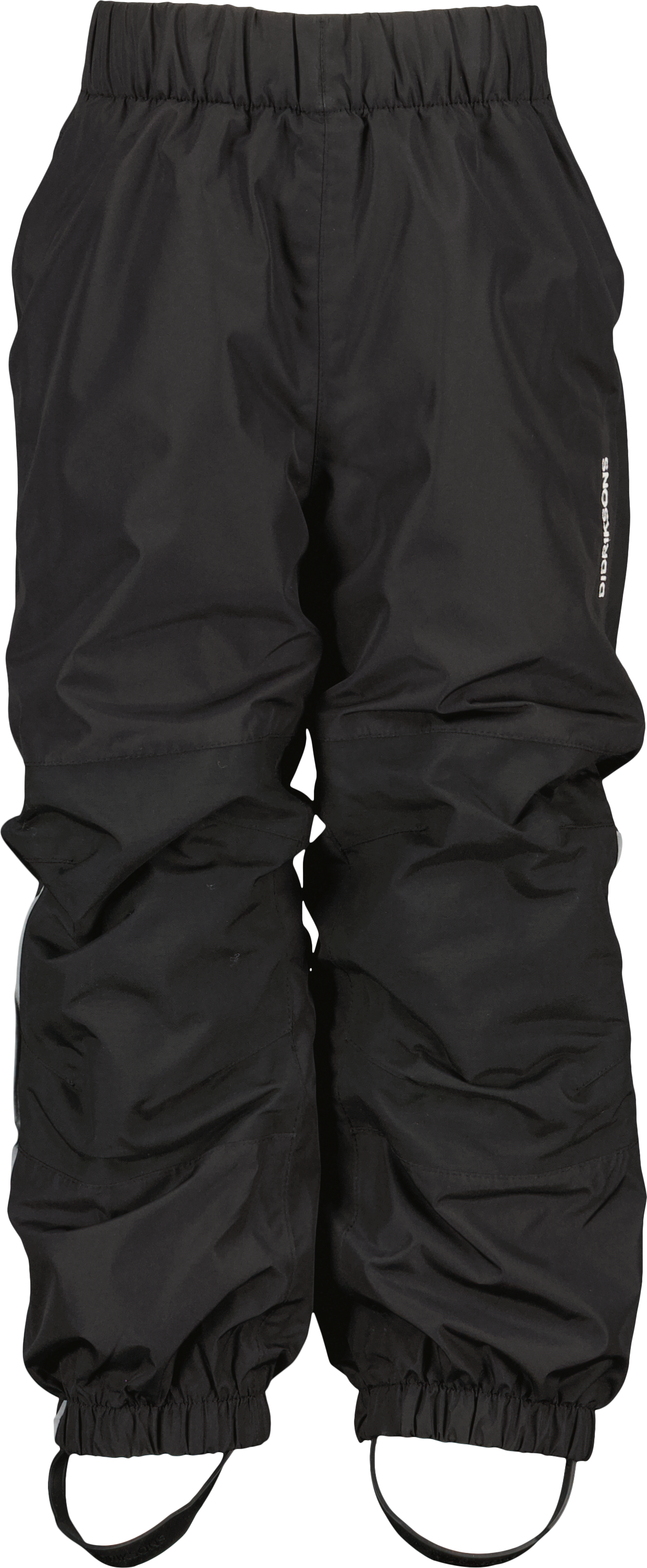 Narvi Kids' Pants - Black - Kids' Waterproof Trousers - Black - Size: 110 - Didriksons