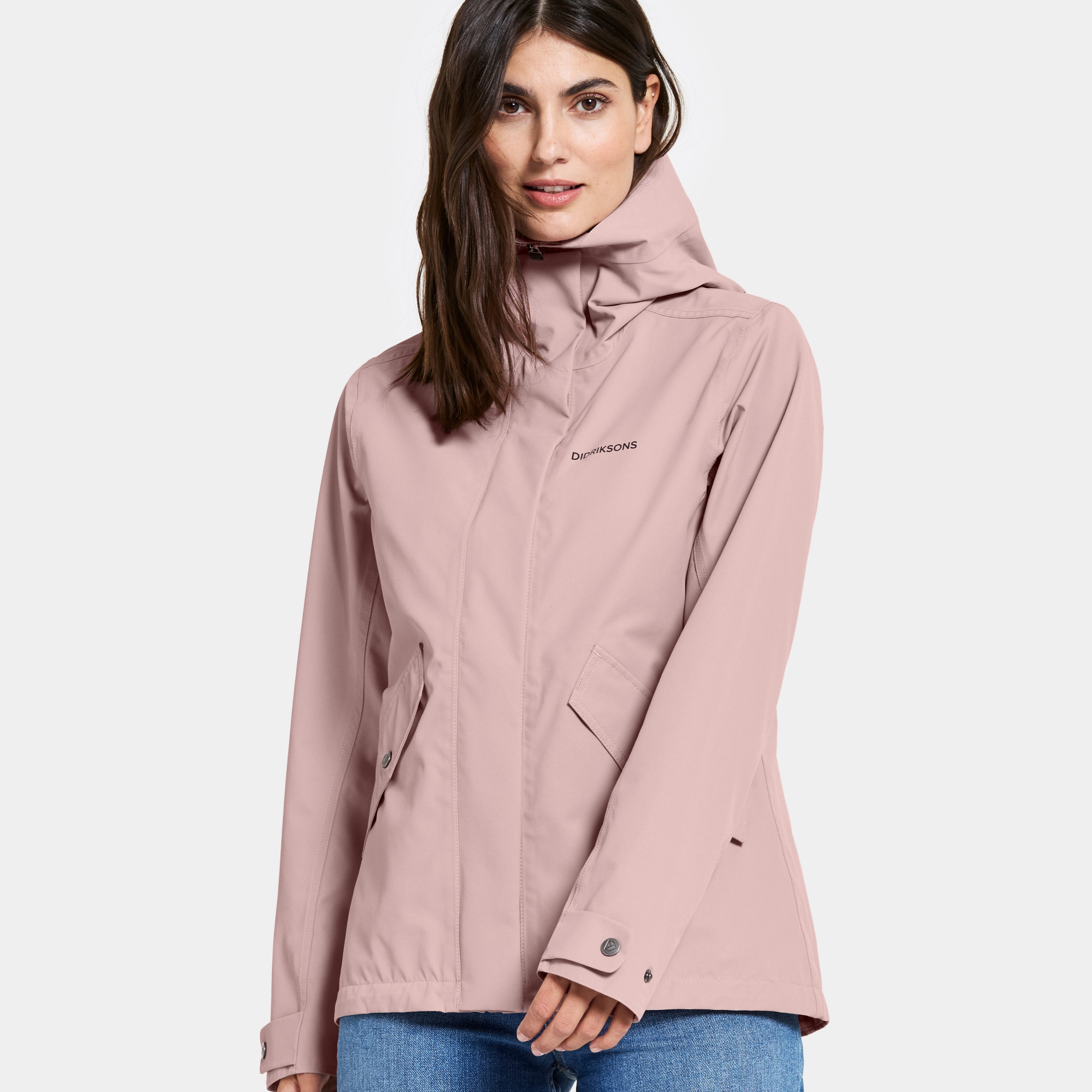 Silja Jacket - Oyster Lilac - Dam - Vårjacka - Lila - Storlek: 36 - Didriksons