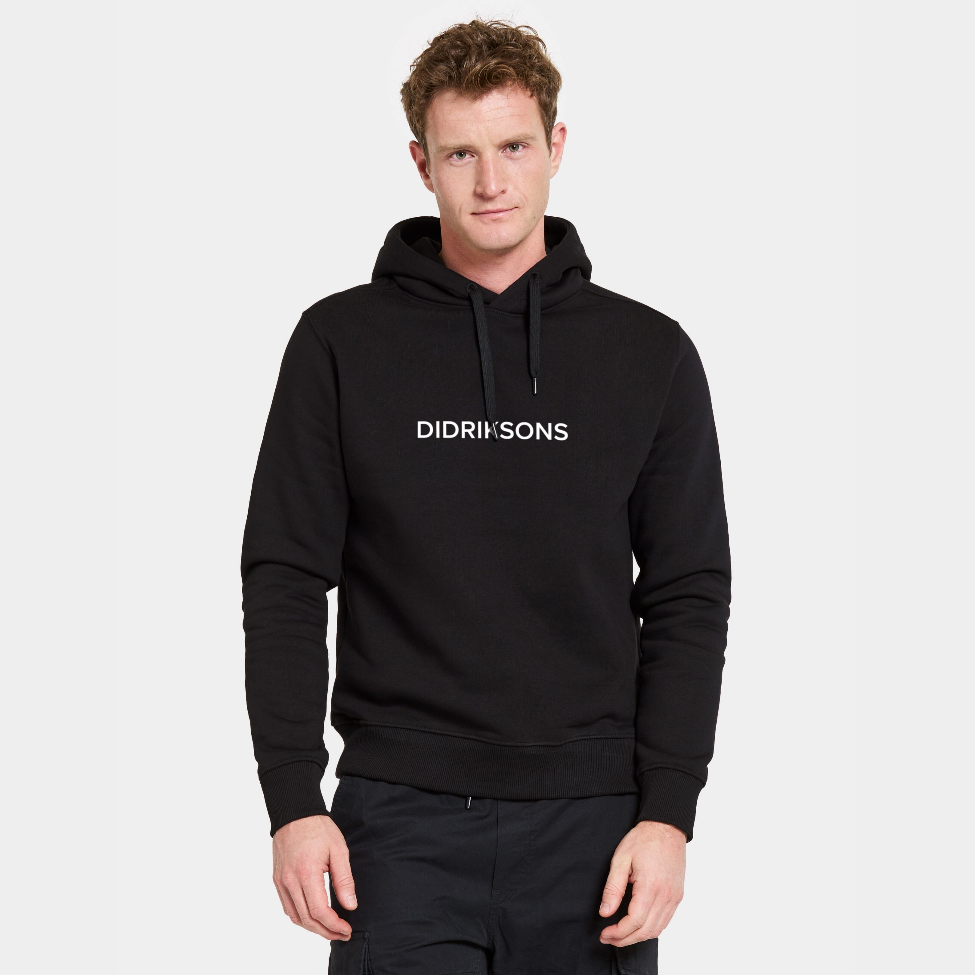 Ven Hoodie Didriksons - Black - Men's Sweater - Black - Size: XXXL - Didriksons