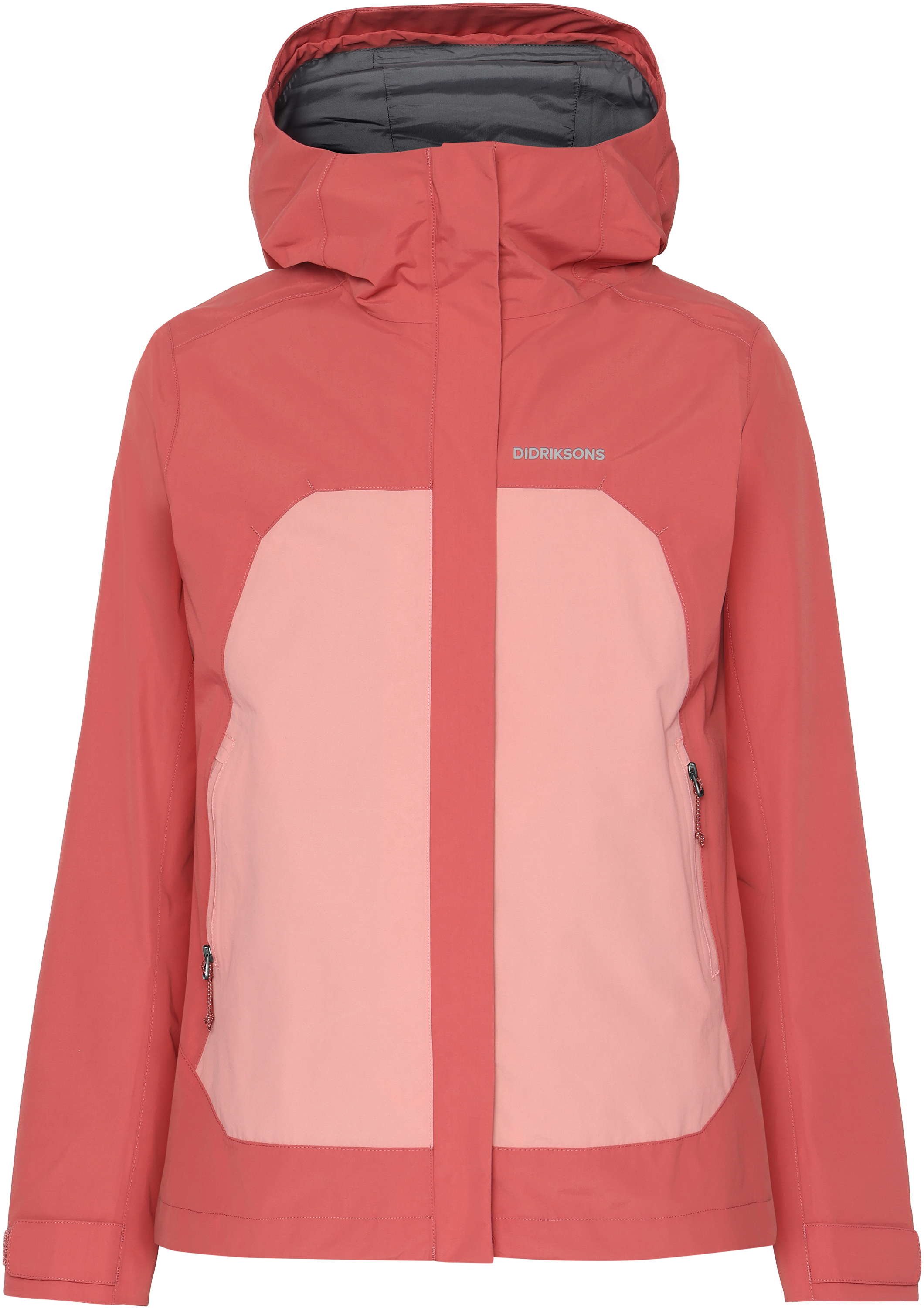 Grit Jacket - Pink Blush - Women's Outdoor Jacket - Pink - Size: 48 - Didriksons