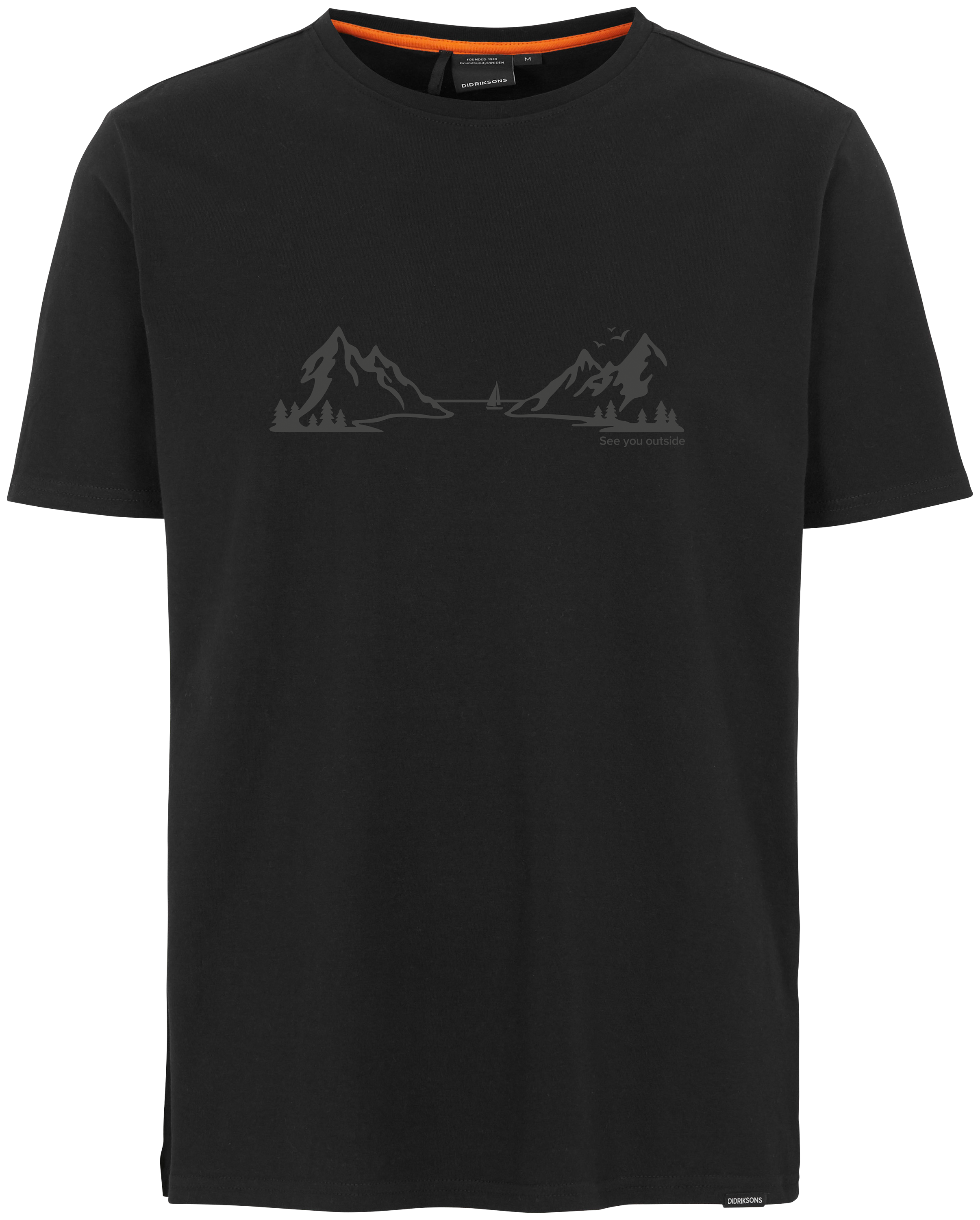 Harald T-shirt Landscape - T-shirt til Herre - Casual T-shirt - Didriksons