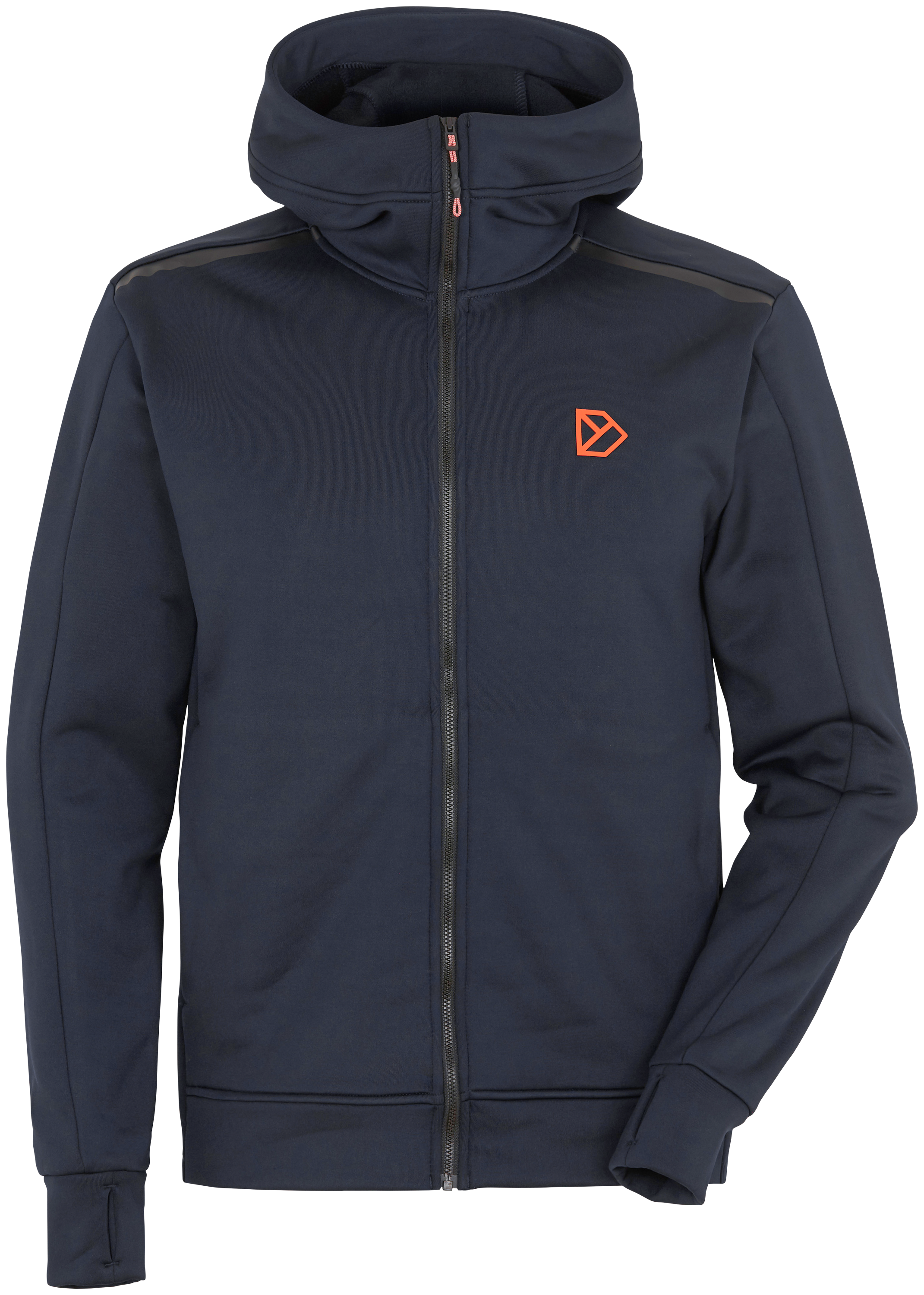 Acke Full-Zip - Dark Night Blue - Herre - Fleecegensere & Mellomlag - Blå - Størrelse: XXL - Didriksons