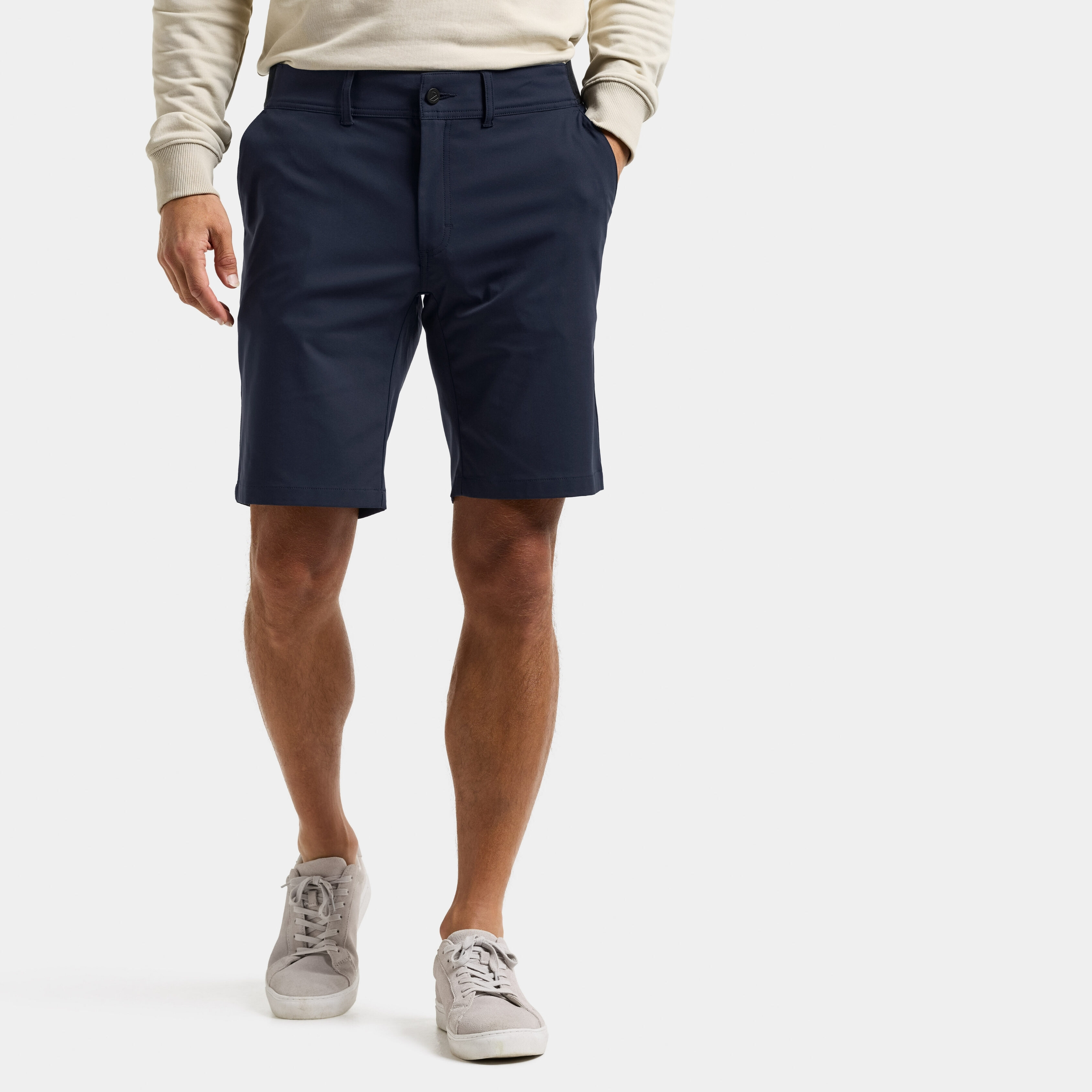 Ian Shorts - Dark Night Blue - Men's Shorts - Blue - Size: 38" - Didriksons