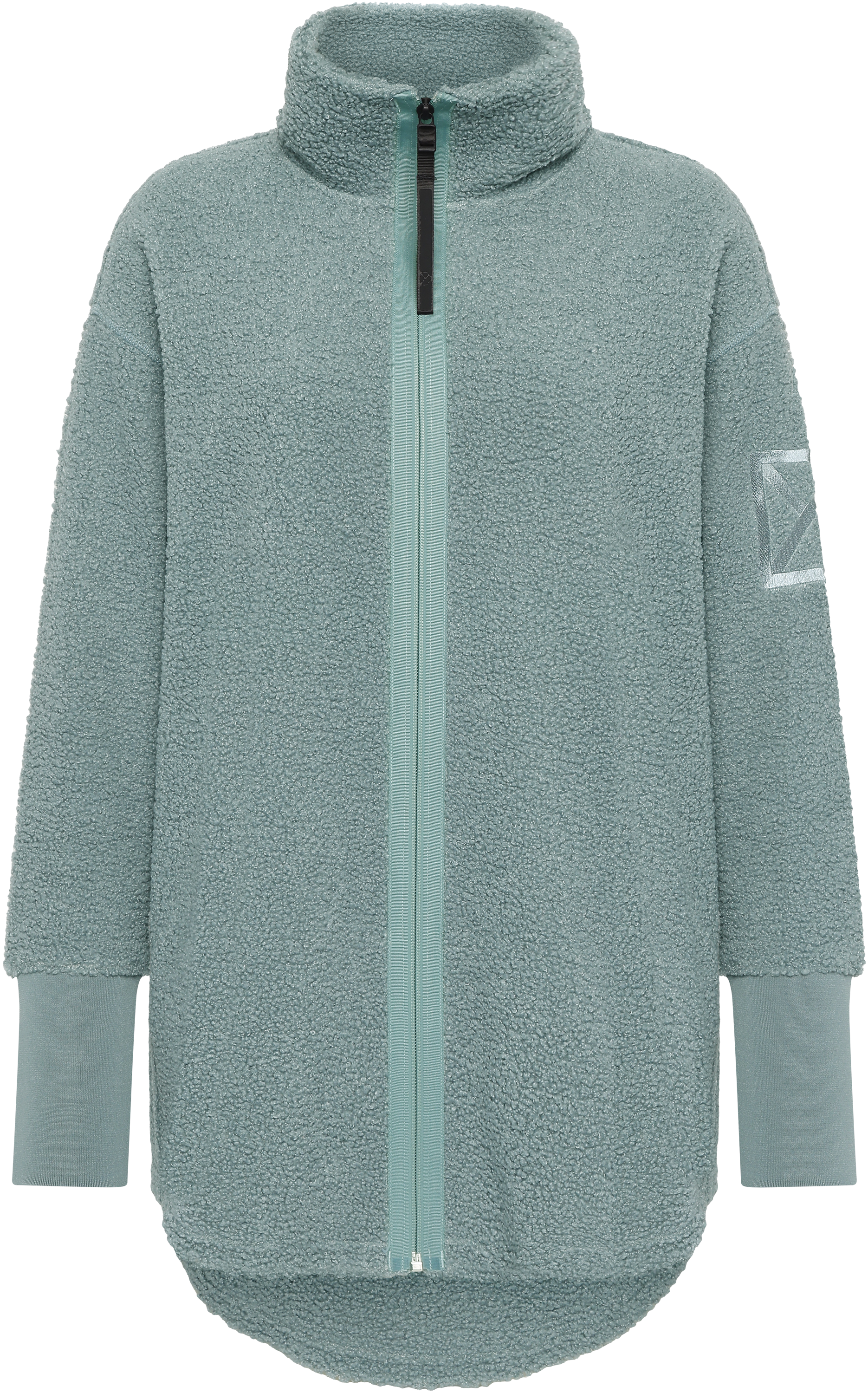 Sally Full-Zip - Factory Blue - Naiset - Pile-fleece - Sininen - Koko: 40 - Didriksons