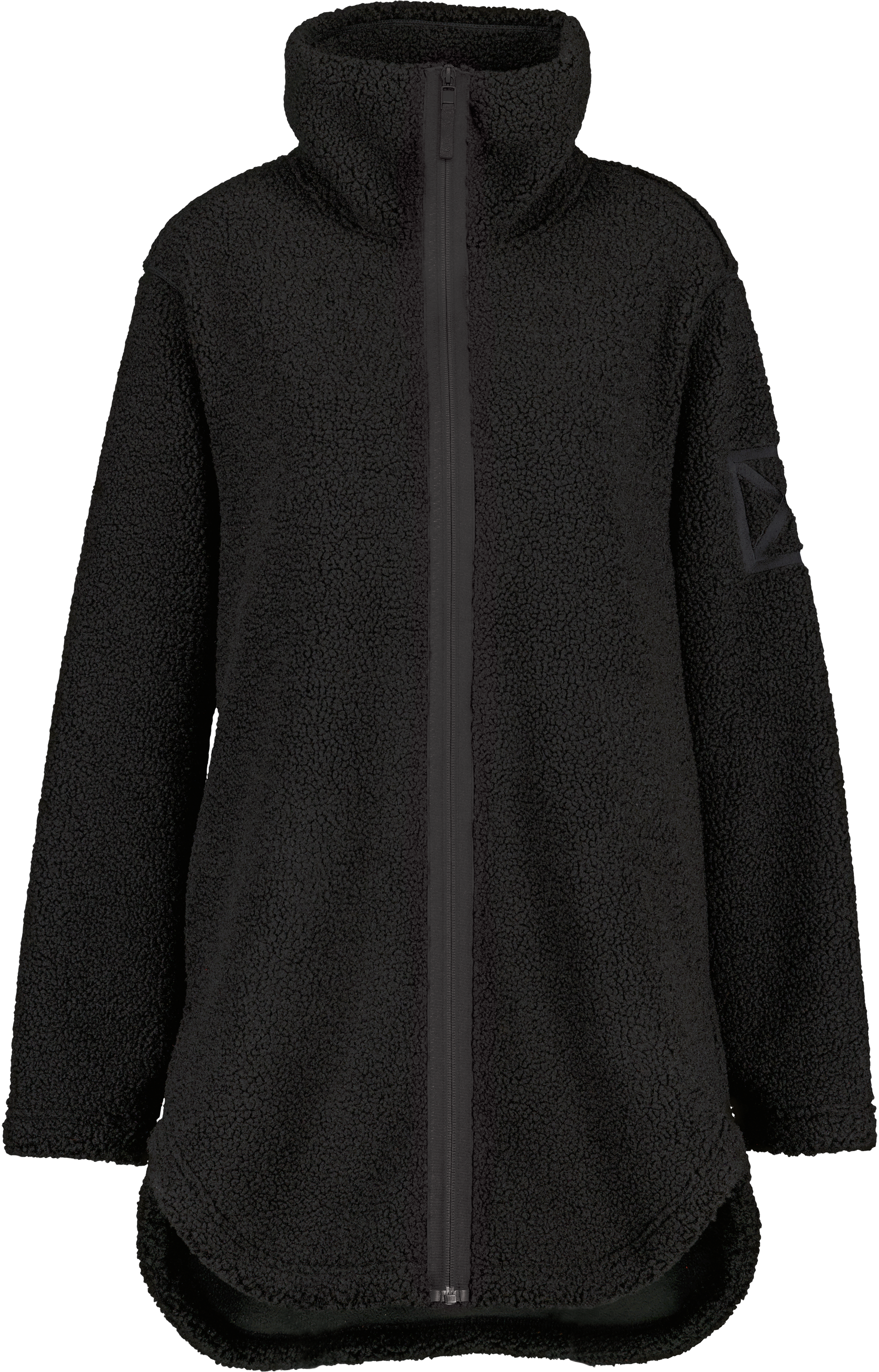 UMI Full-Zip - Naiset - Fleecepaidat - Musta - Koko: 34 - Didriksons