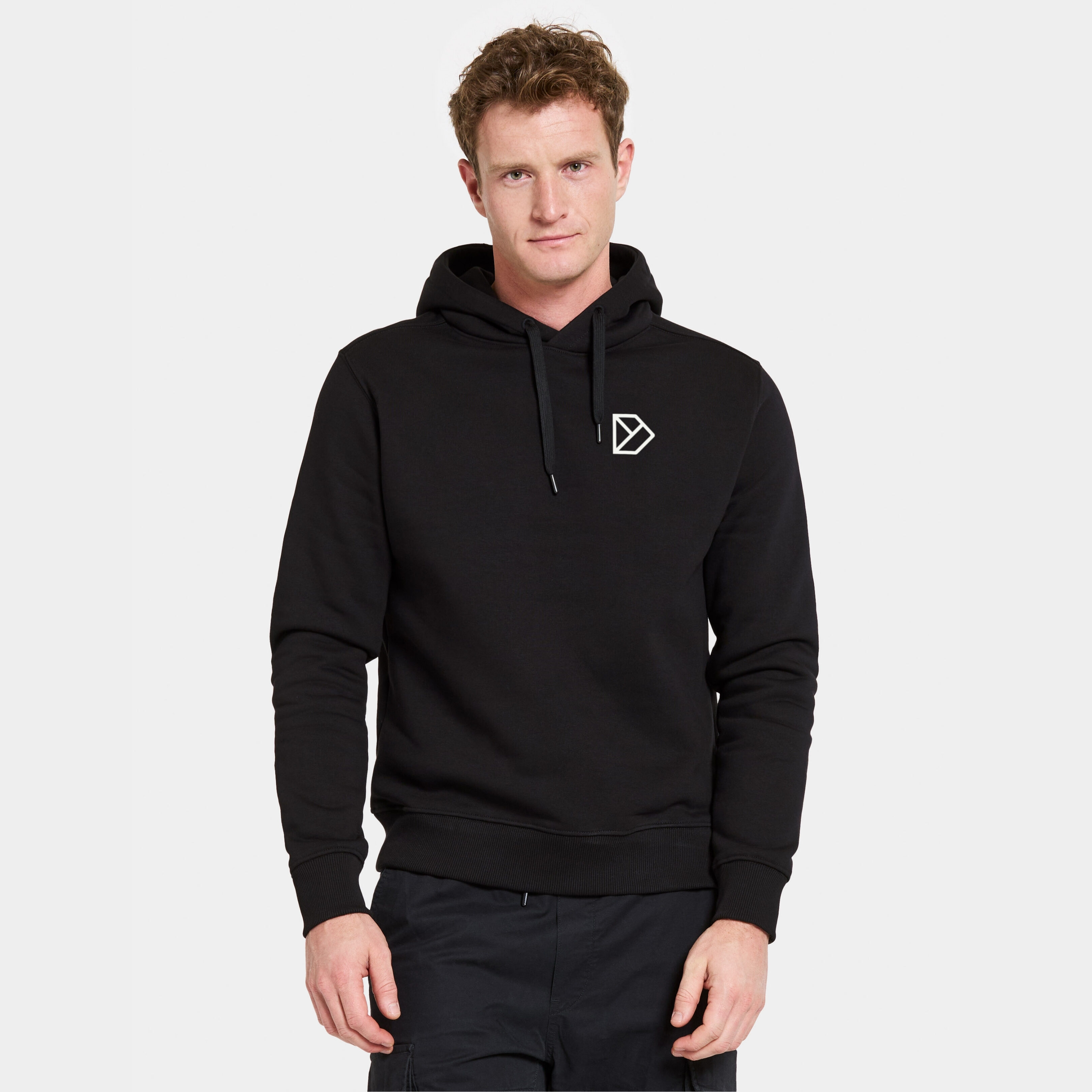 Ven Hoodie Landscape - Black - Men's Sweater - Black - Size: XS - Didriksons