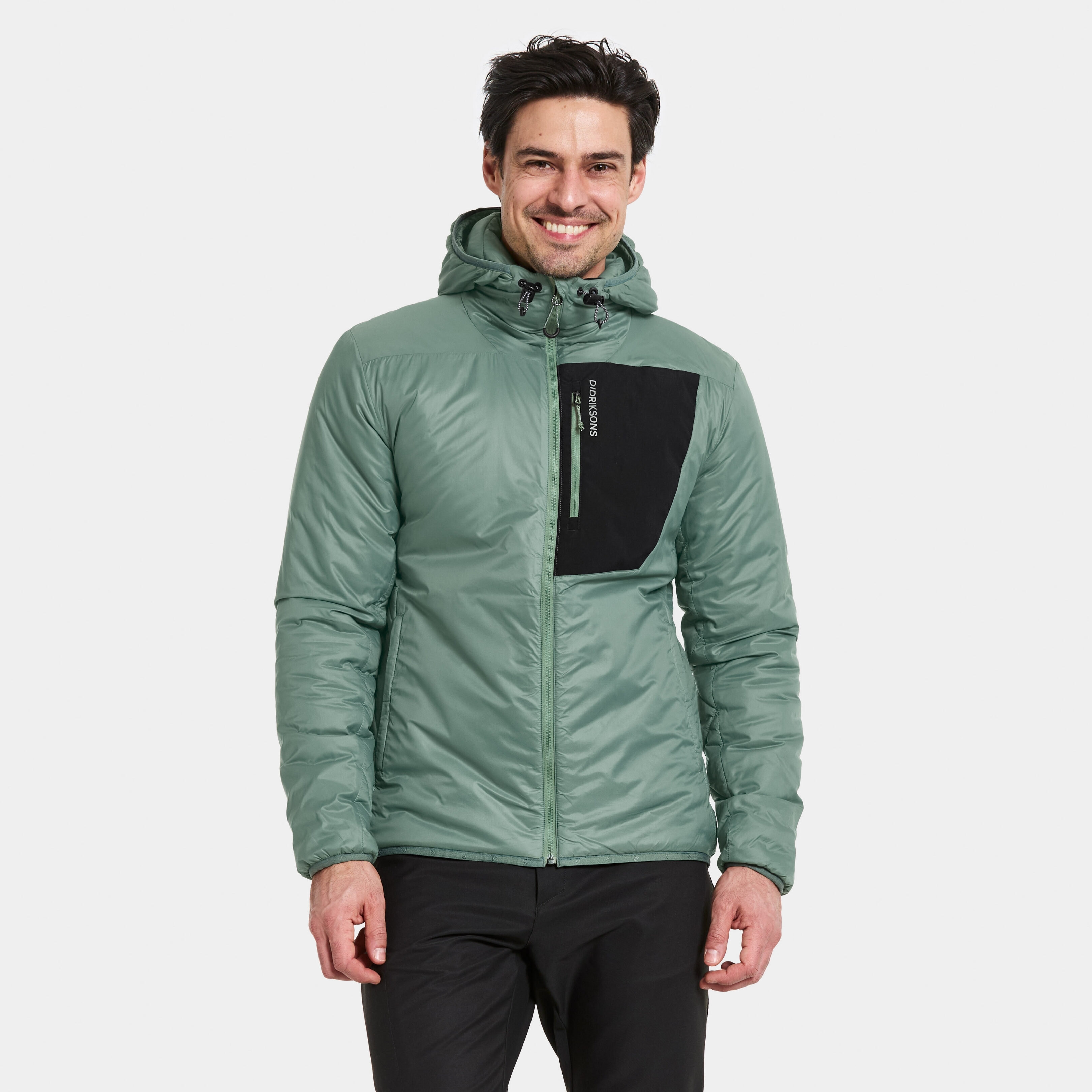 Sander Jacket - Dark Moss - Men's Midlayer - Green - Size: XXXL - Didriksons