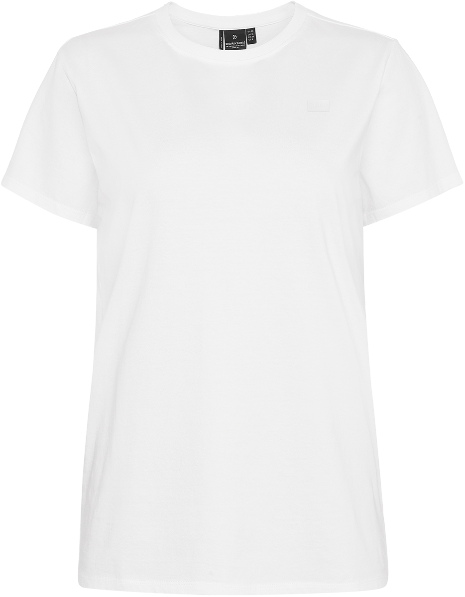 Holly T-shirt - Snow white - Damen - T-shirt - Weiß - Größe: 40 - Didriksons