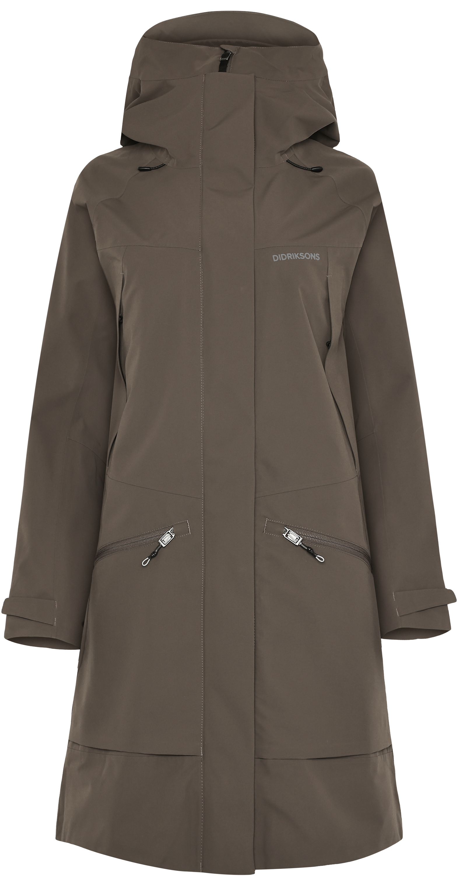 Ilma Parka - Mocha Brown - Women's Waterproof Jacket - Brown - Size: 46 - Didriksons