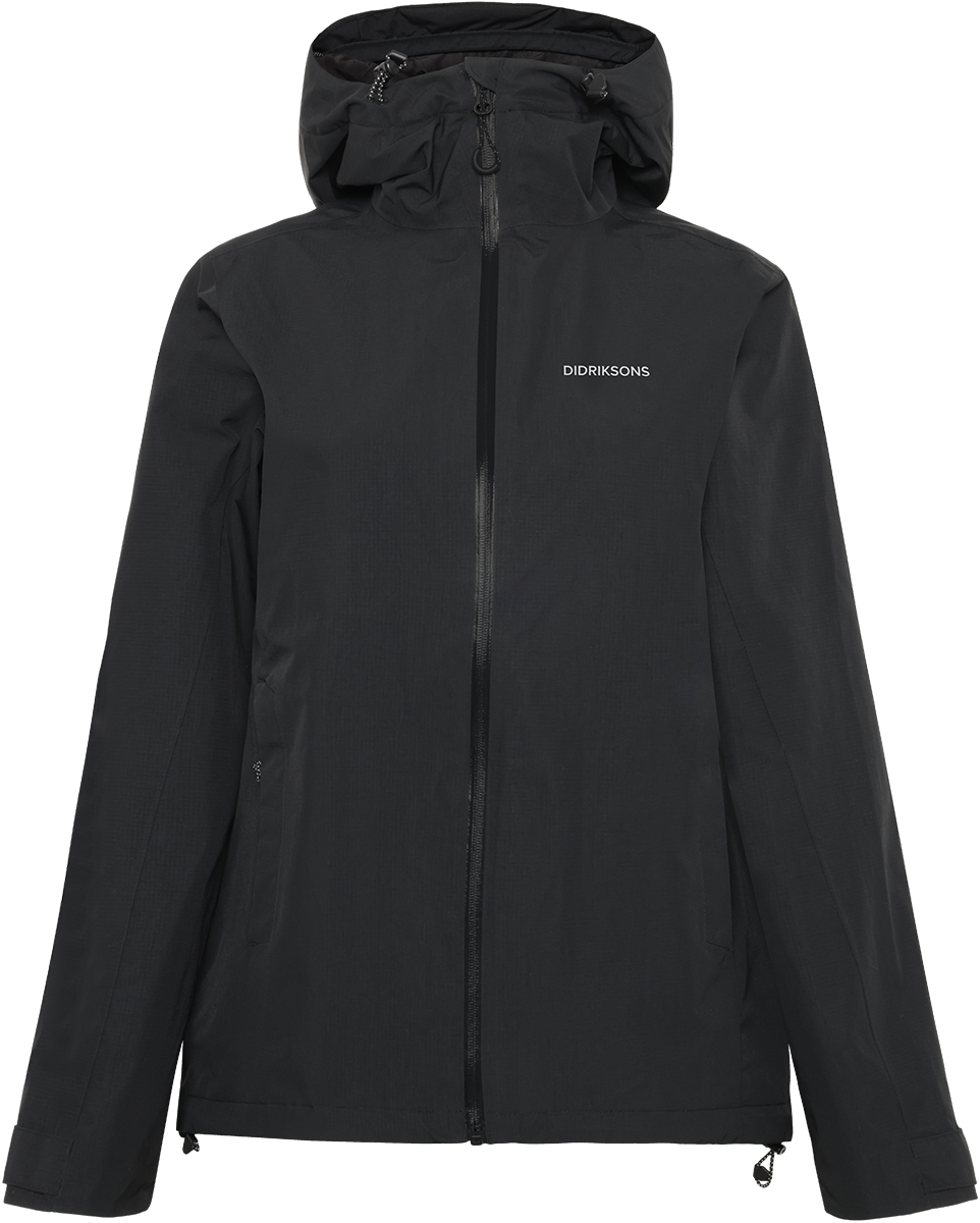 Trinya Womans Jacket - Black - Naiset - 3-in-1 takki - Musta - Koko: 46 - Didriksons
