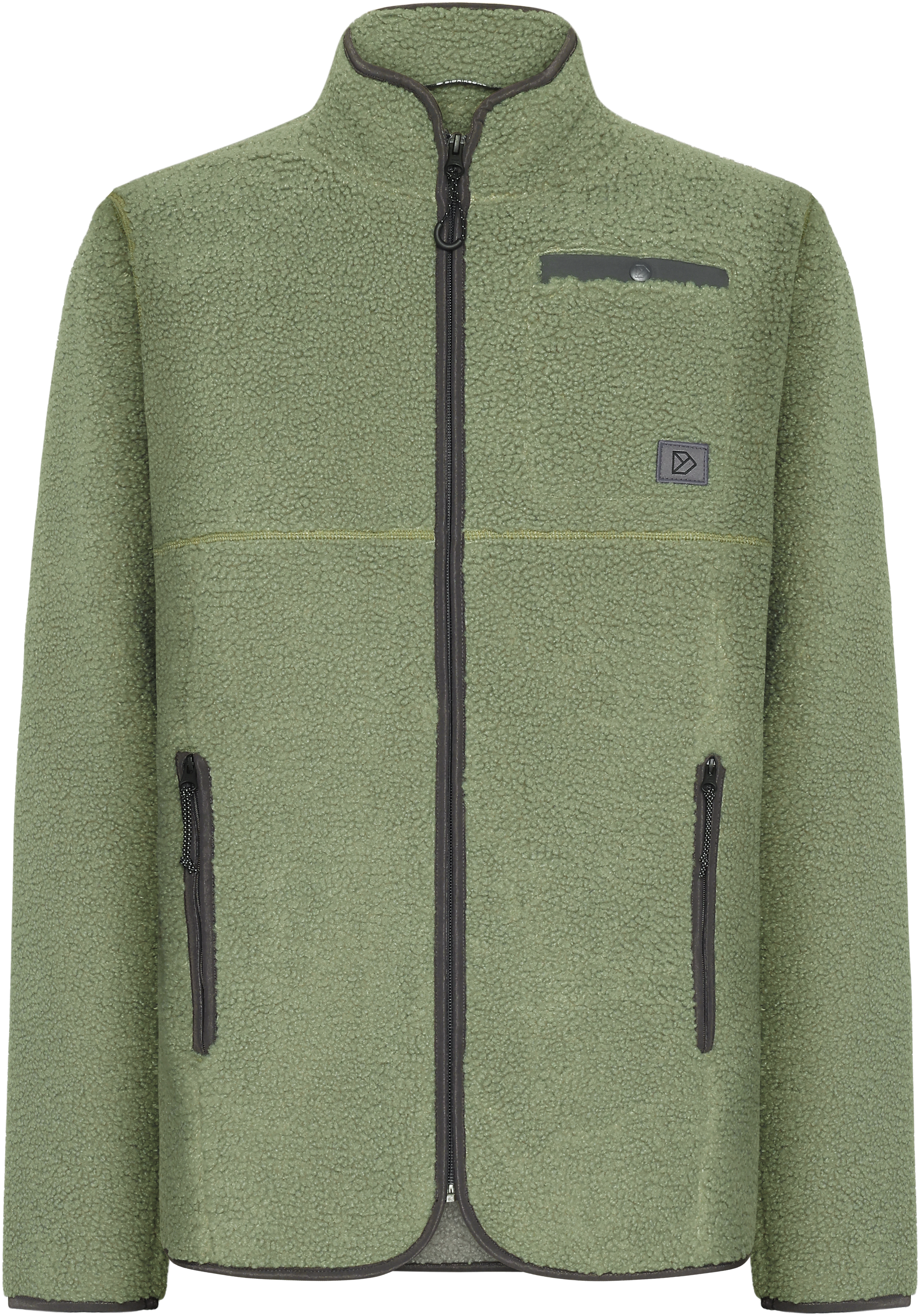 Phoenix Full-Zip - Light Moss - Miehet - Pile-fleece - Vihreä - Koko: XXXL - Didriksons