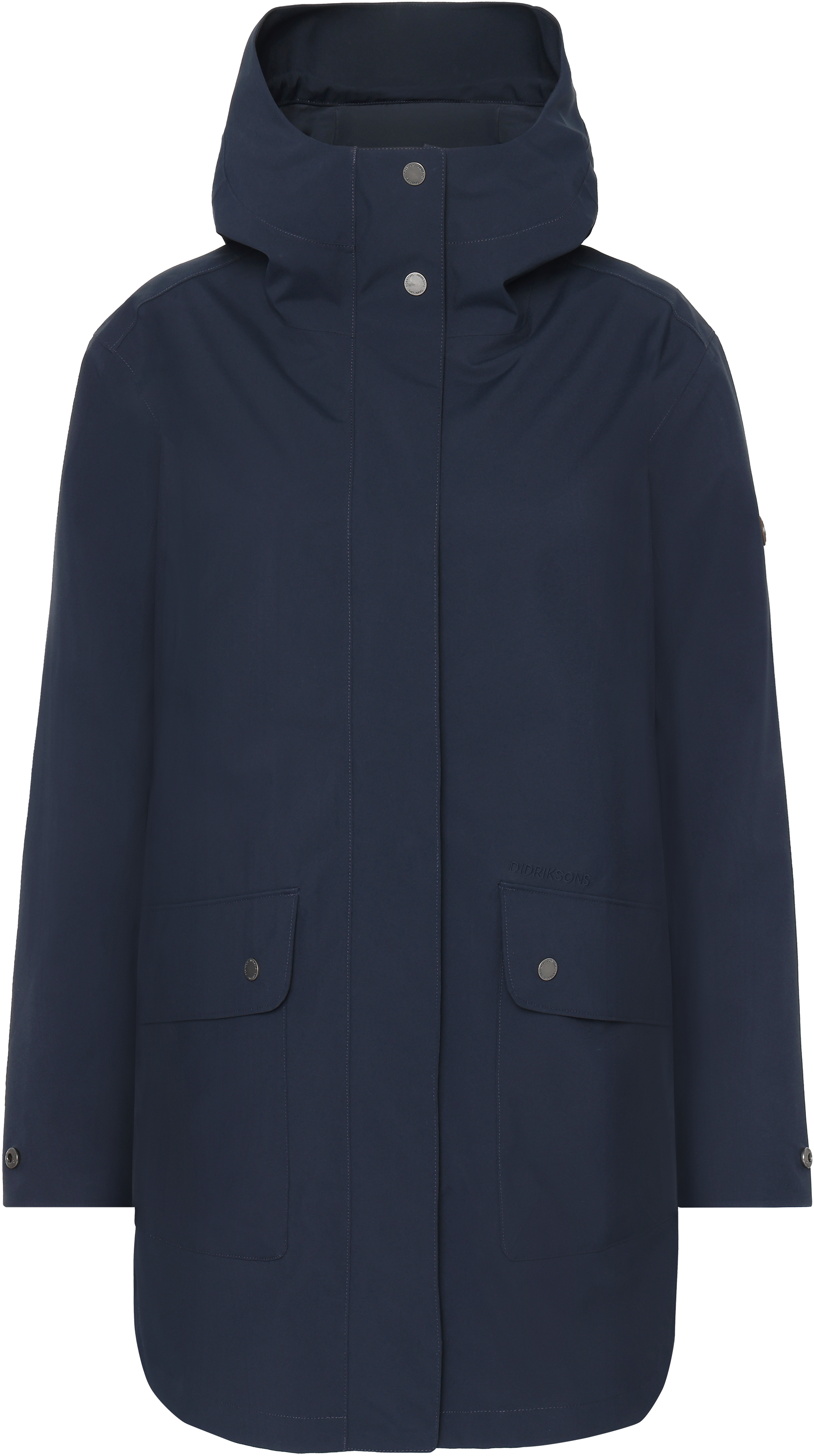 Gwen Parka - Dark Night Blue - Naiset - Kevättakit - Sininen - Koko: 42 - Didriksons