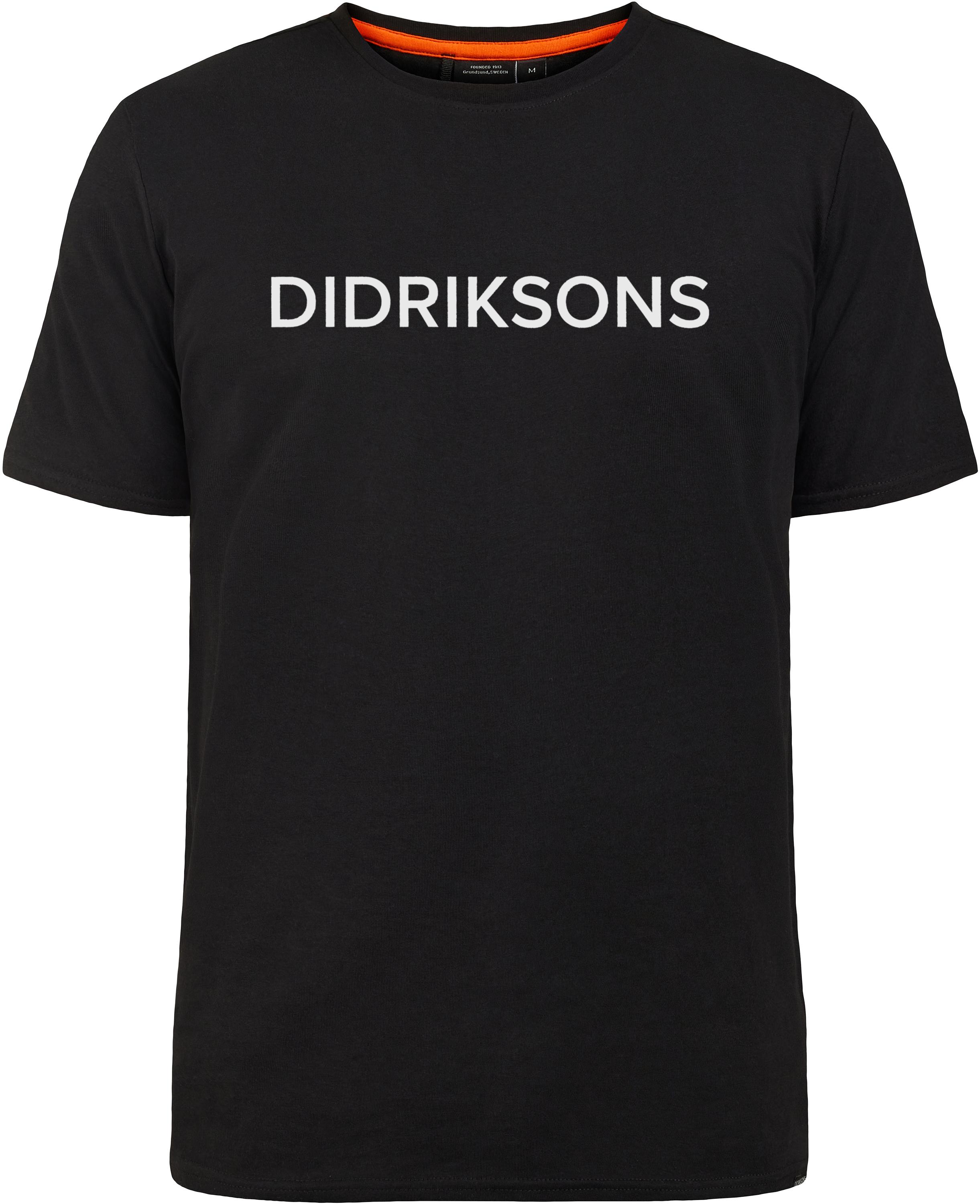 Harald T-shirt Didriksons - Black - Men's T-shirt - Black - Size: S - Didriksons