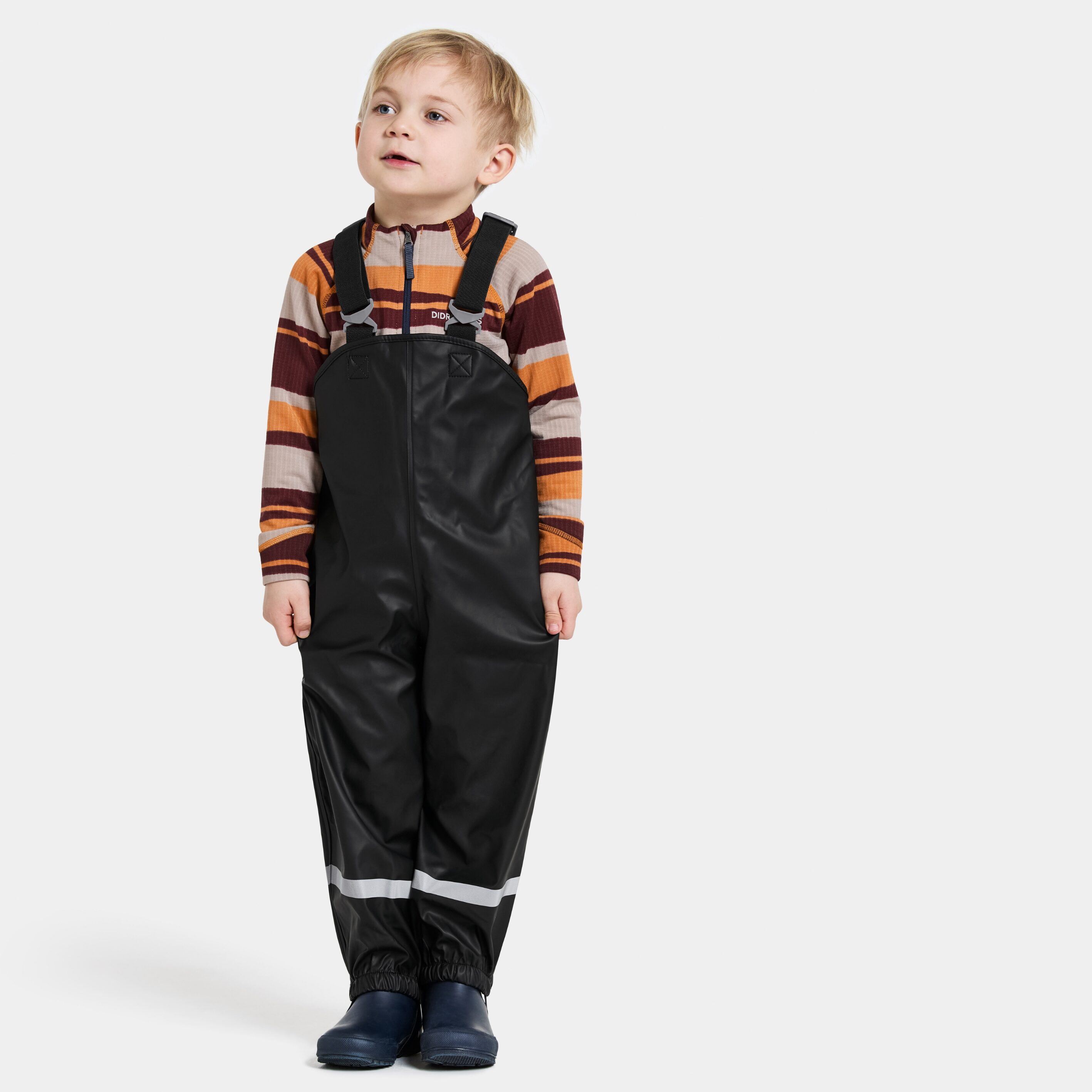 Plaskeman Kid's Pants - Black - Kids' Waterproof Trousers - Black - Size: 100 - Didriksons