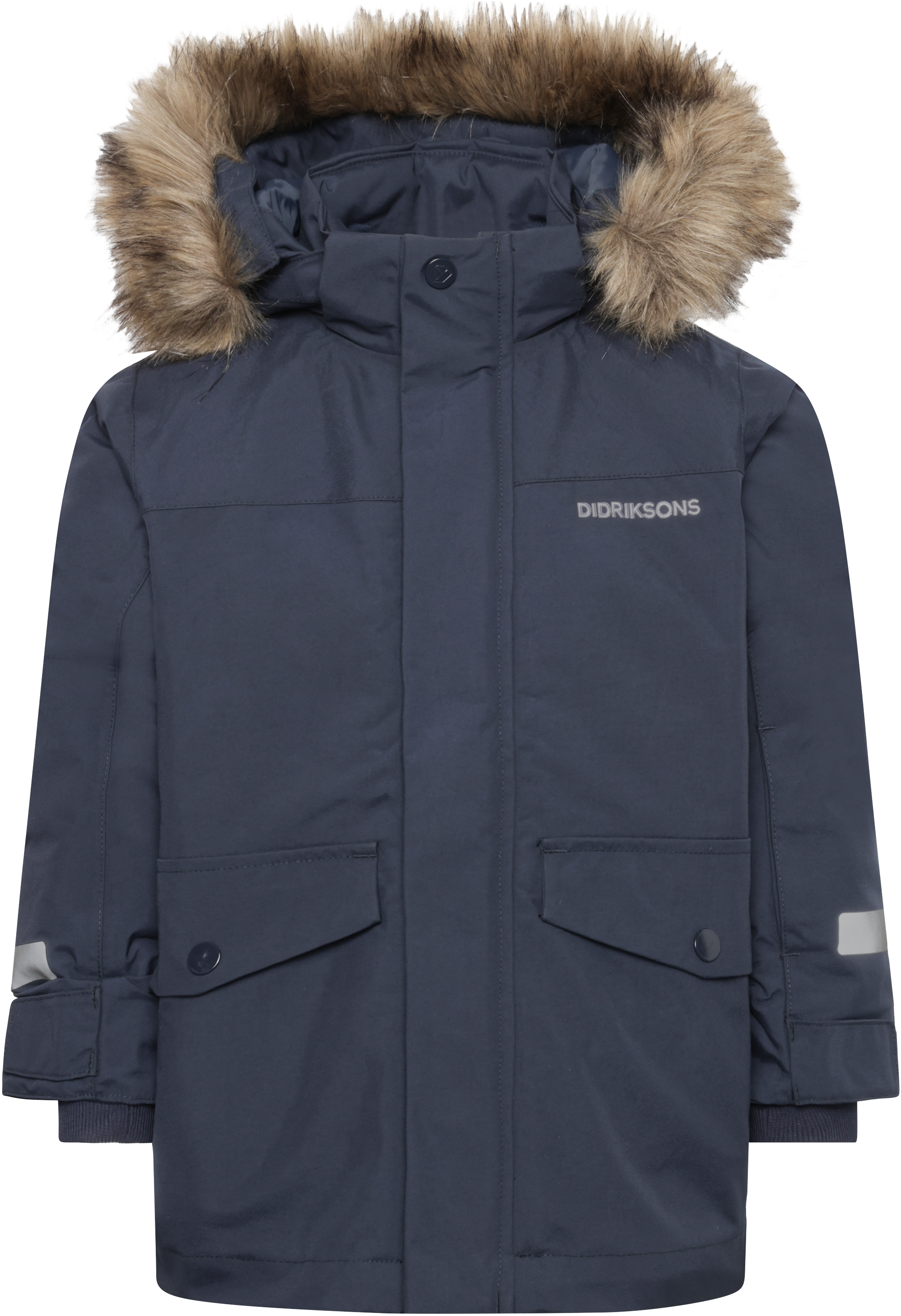 Bjärven Kids' Parka - Navy - Kids' Winter jacket - Blue - Size: 140 - Didriksons