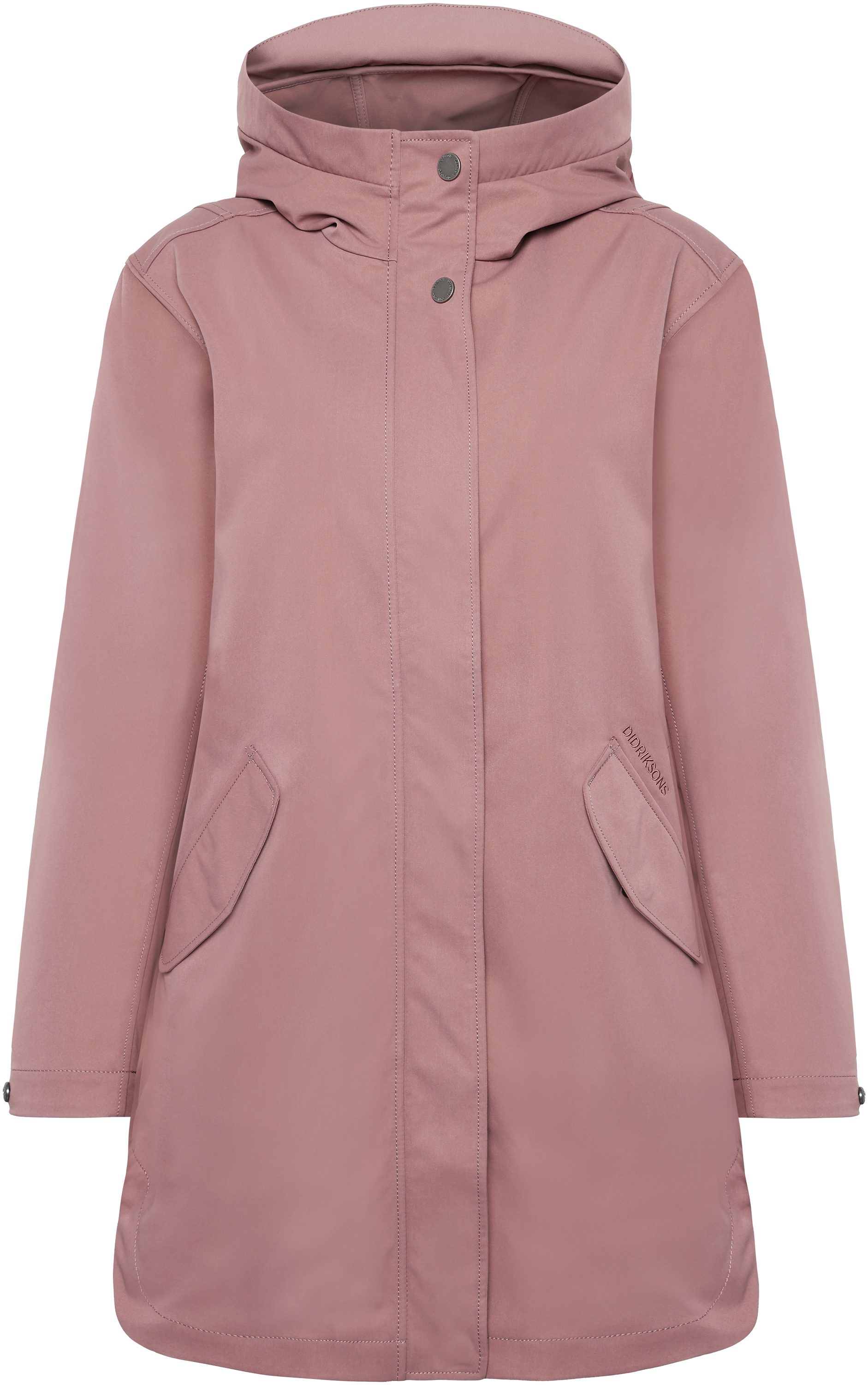 Naomi Parka - Faded Wine - Dam - Vårjacka - Lila - Storlek: 40 - Didriksons
