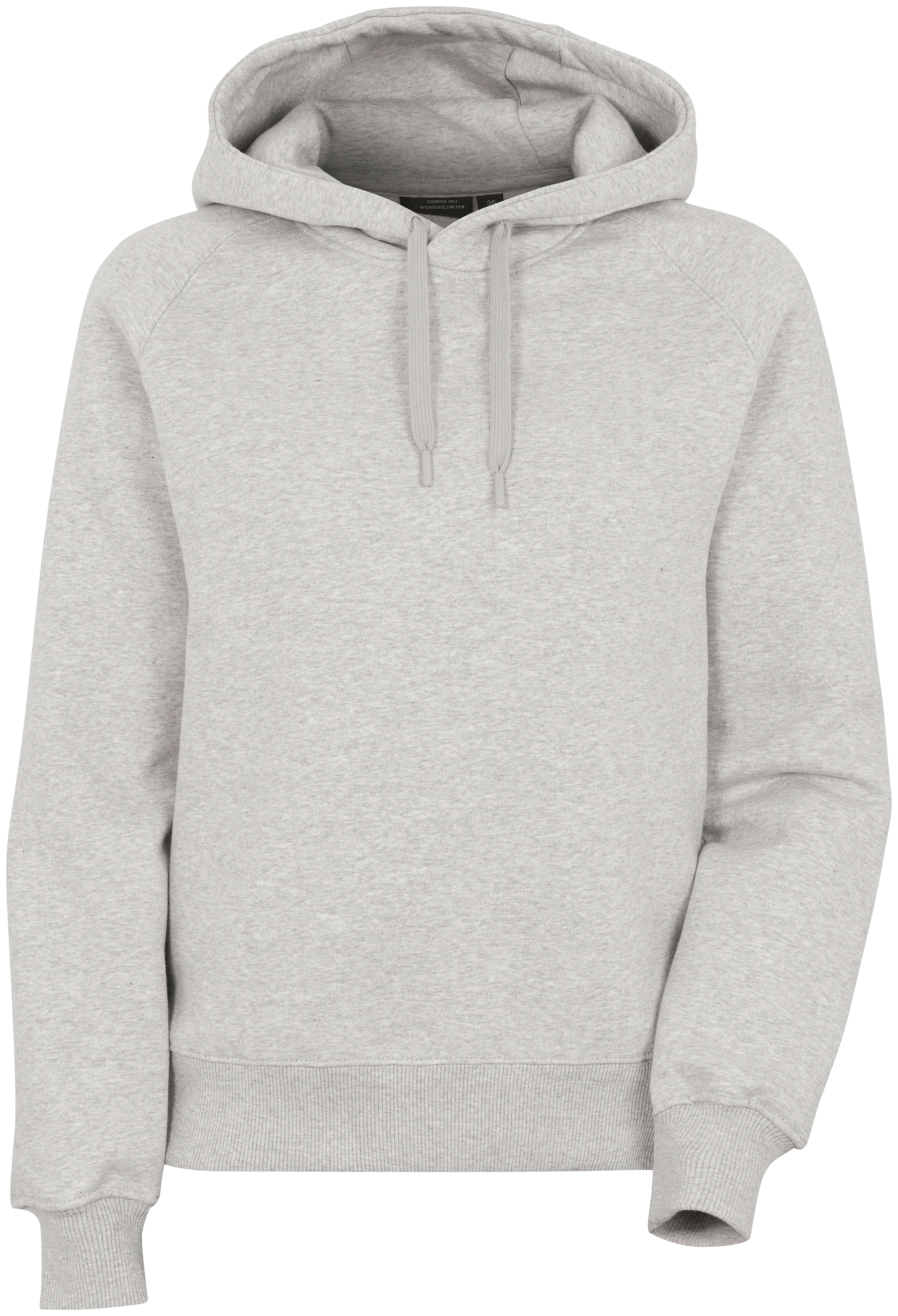 Ven Hoodie - Aluminum melange - Women's Sweater - Gray - Size: 44 - Didriksons