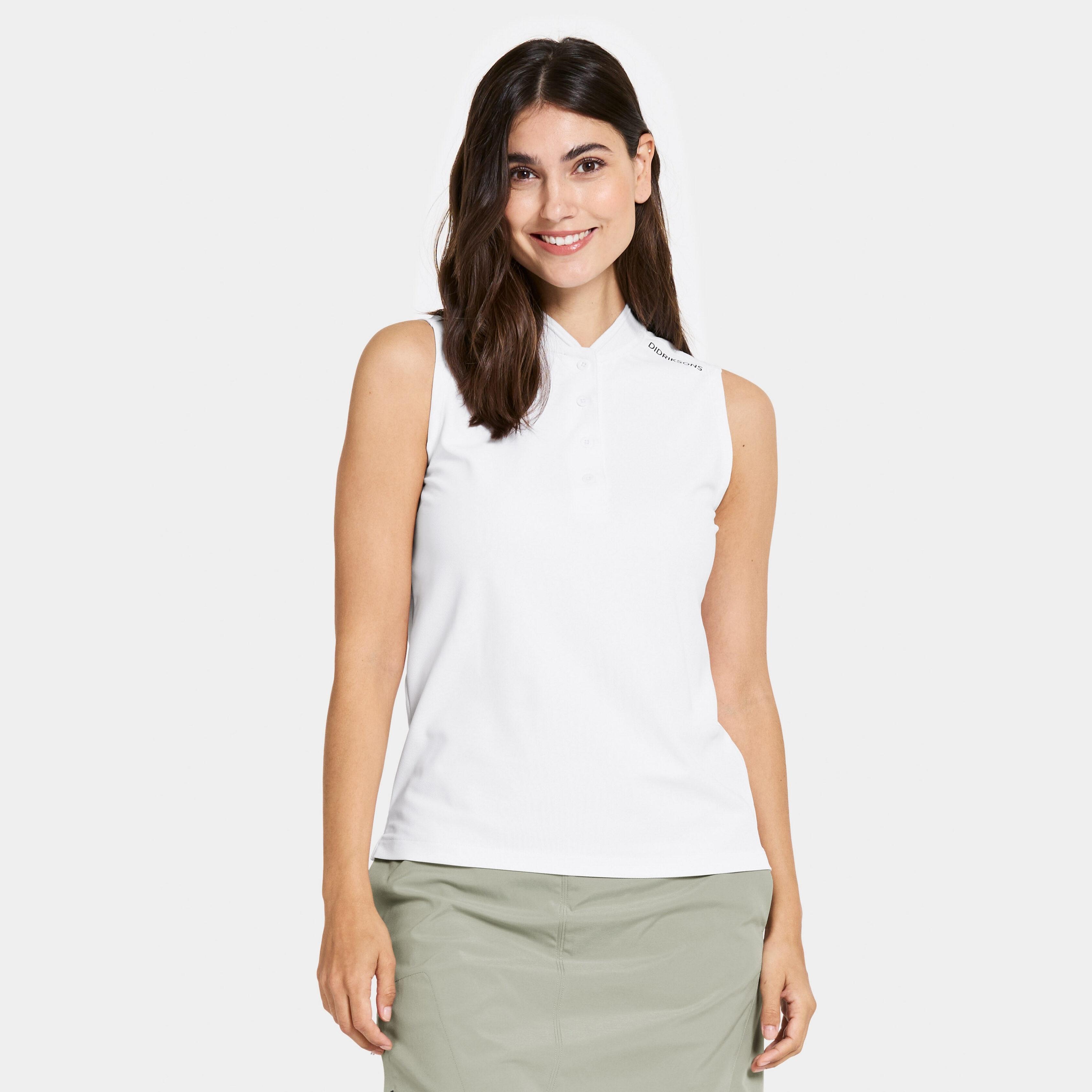 Nikki Sleeveless Polo - Didriksons