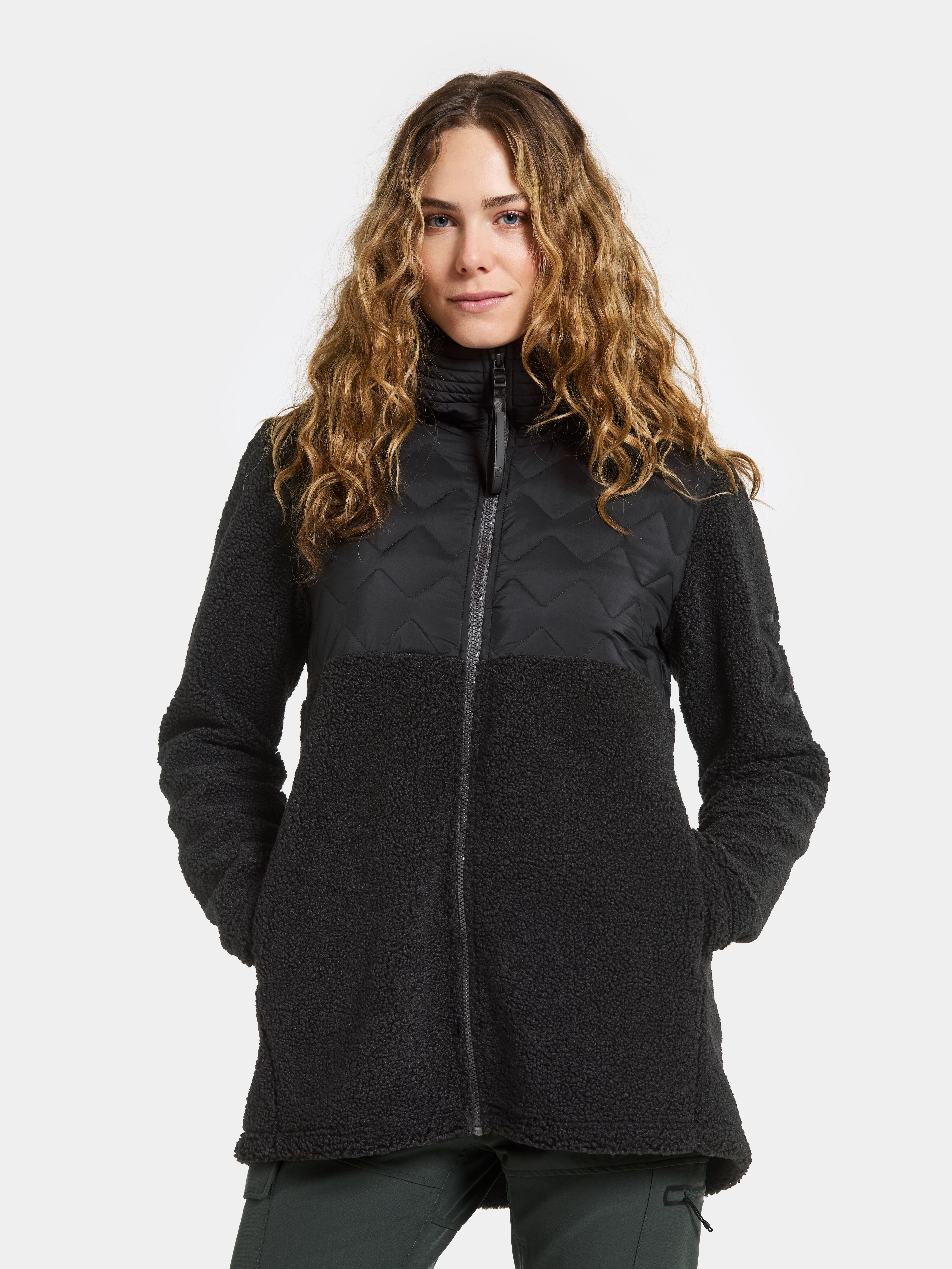 Bibi Fullzip - Black - Dam - Höstjacka - Svart - Storlek: 36 - Didriksons