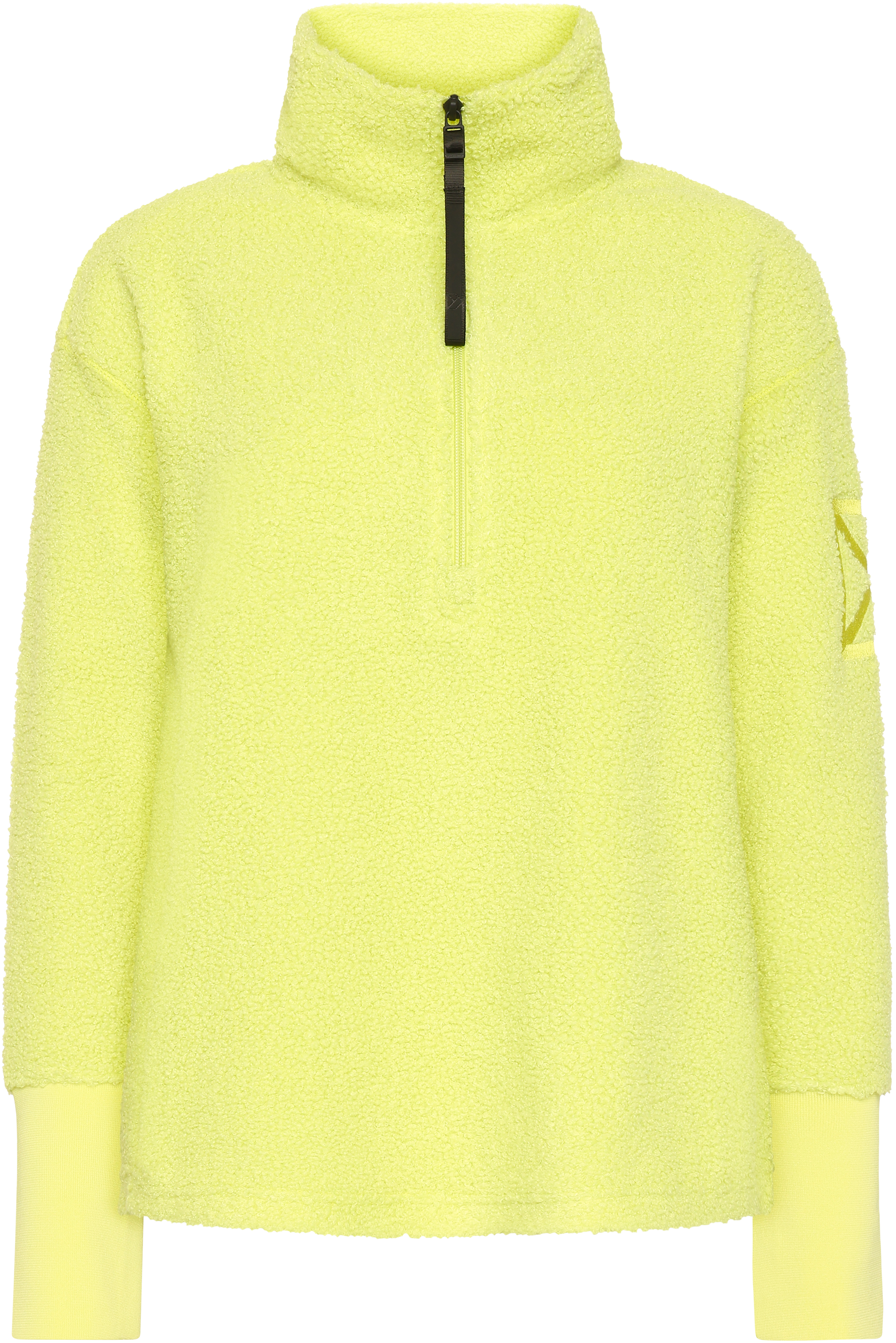 Monia Half zip - Light Avocado - Dam - Pile fleece - Grön - Storlek: 46 - Didriksons