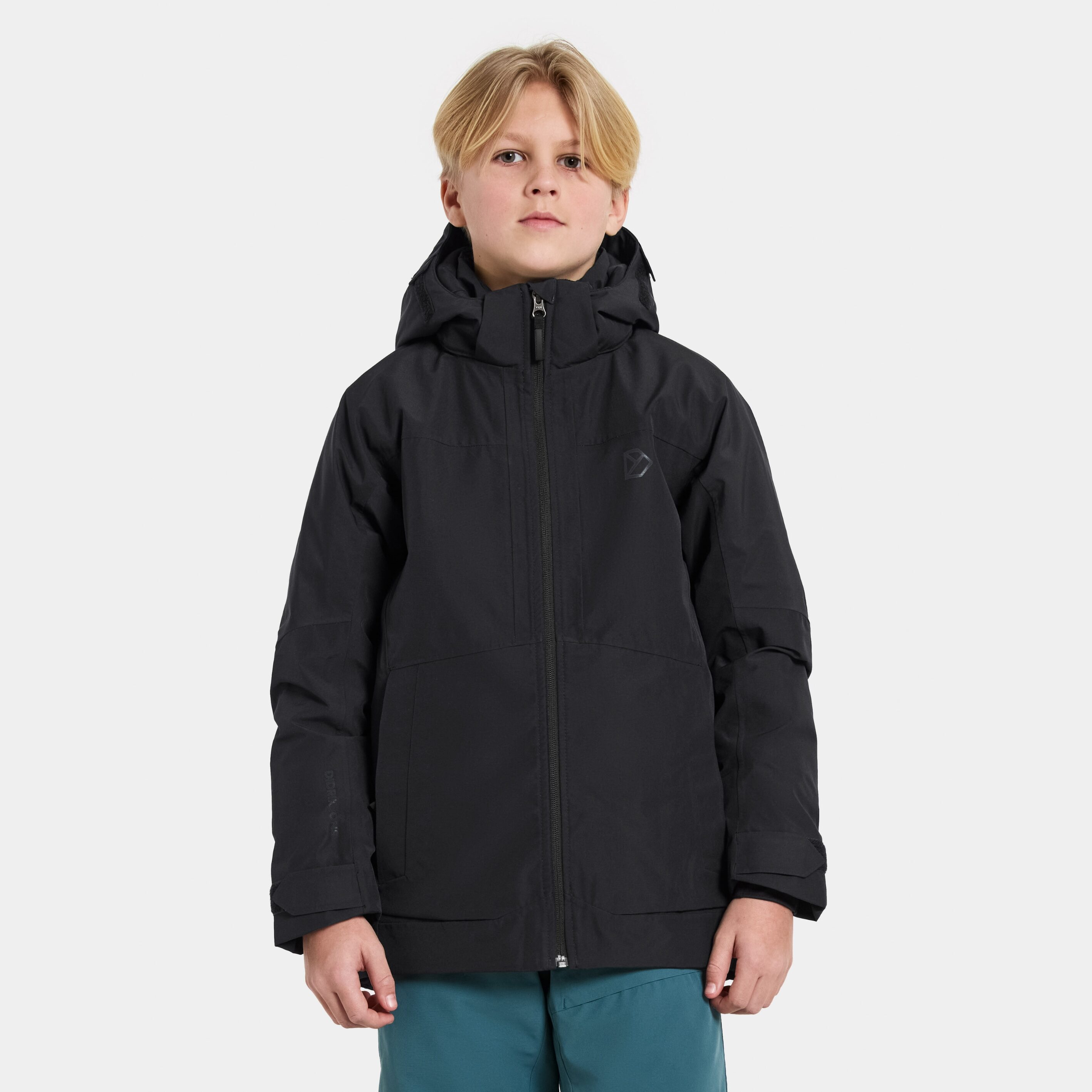 Dolomit Kids' Jacket - Black - Kids' Outdoor Jacket - Black - Size: 150 - Didriksons